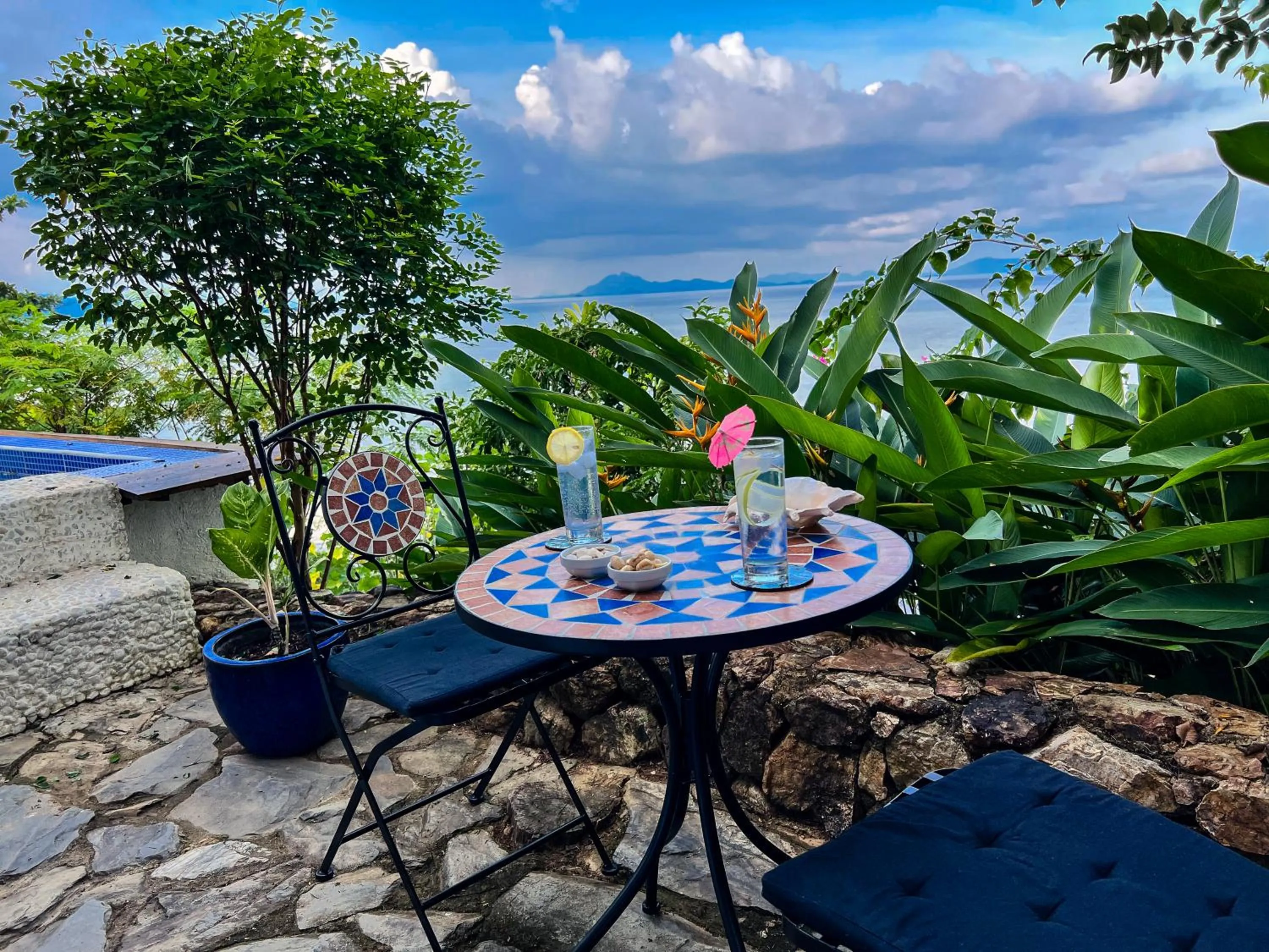 Patio in The Dream Beach Resort