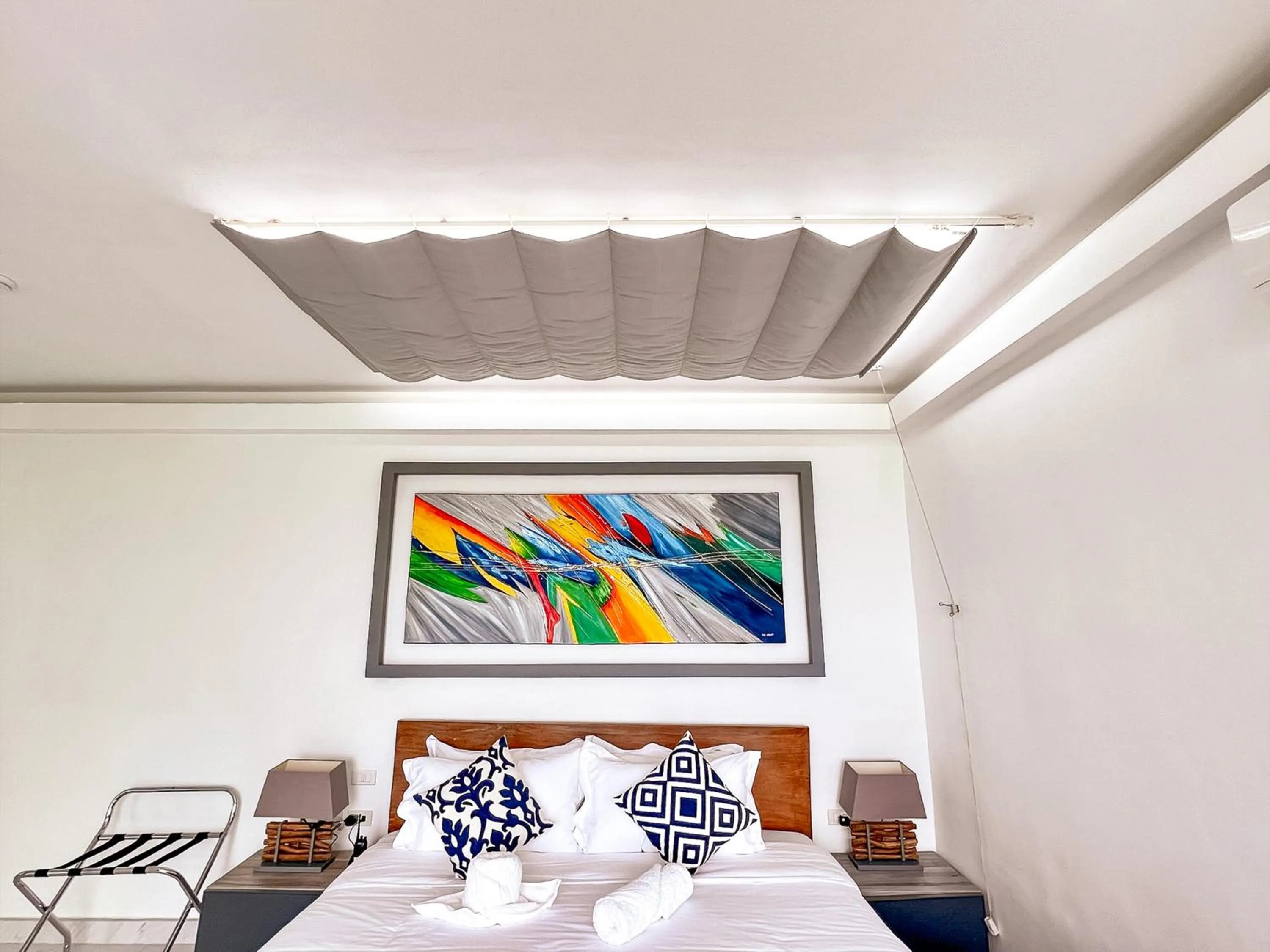 Bed in The Dream Beach Resort