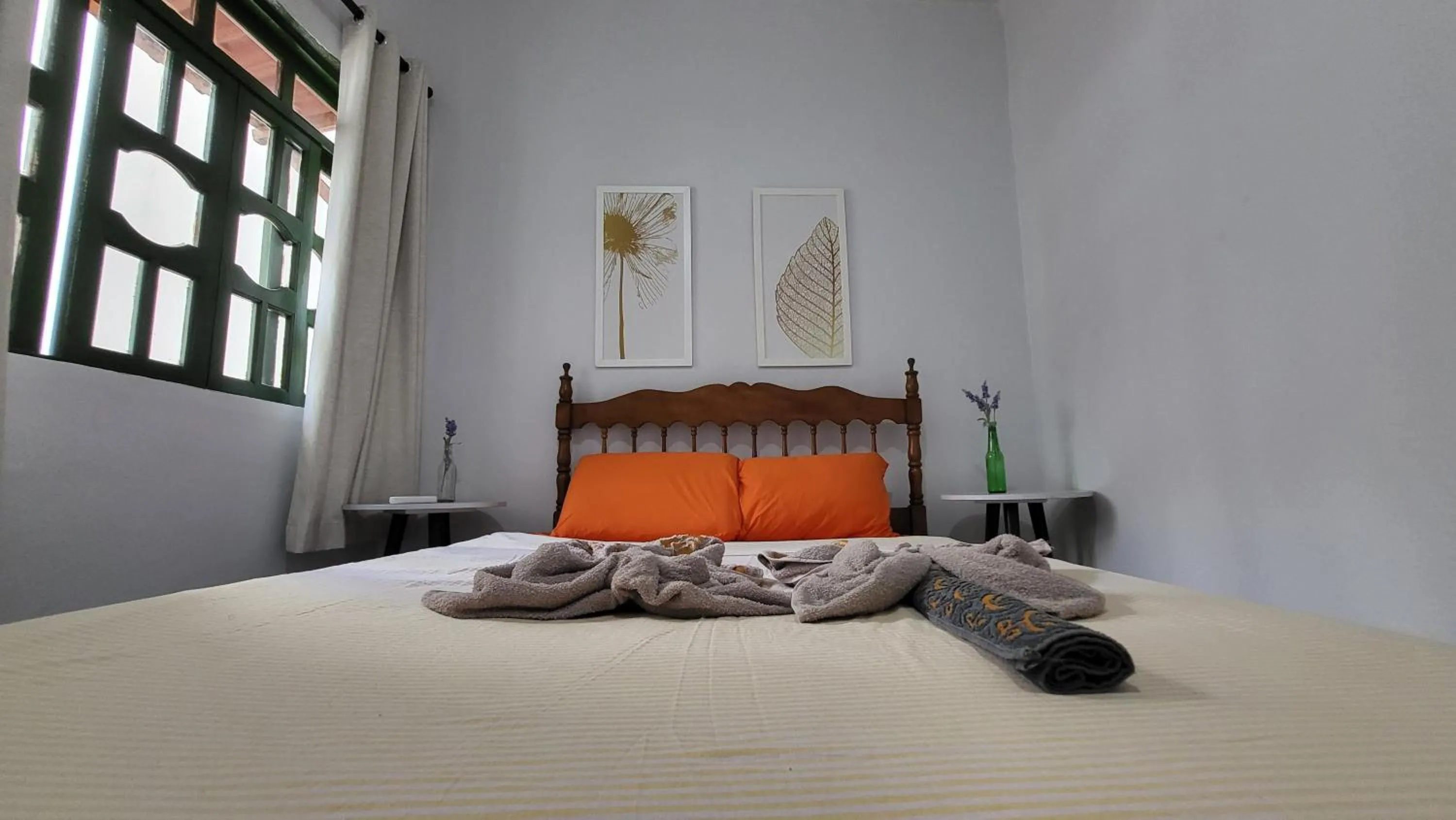 Bed in Tamboleiro's Hotel Residence