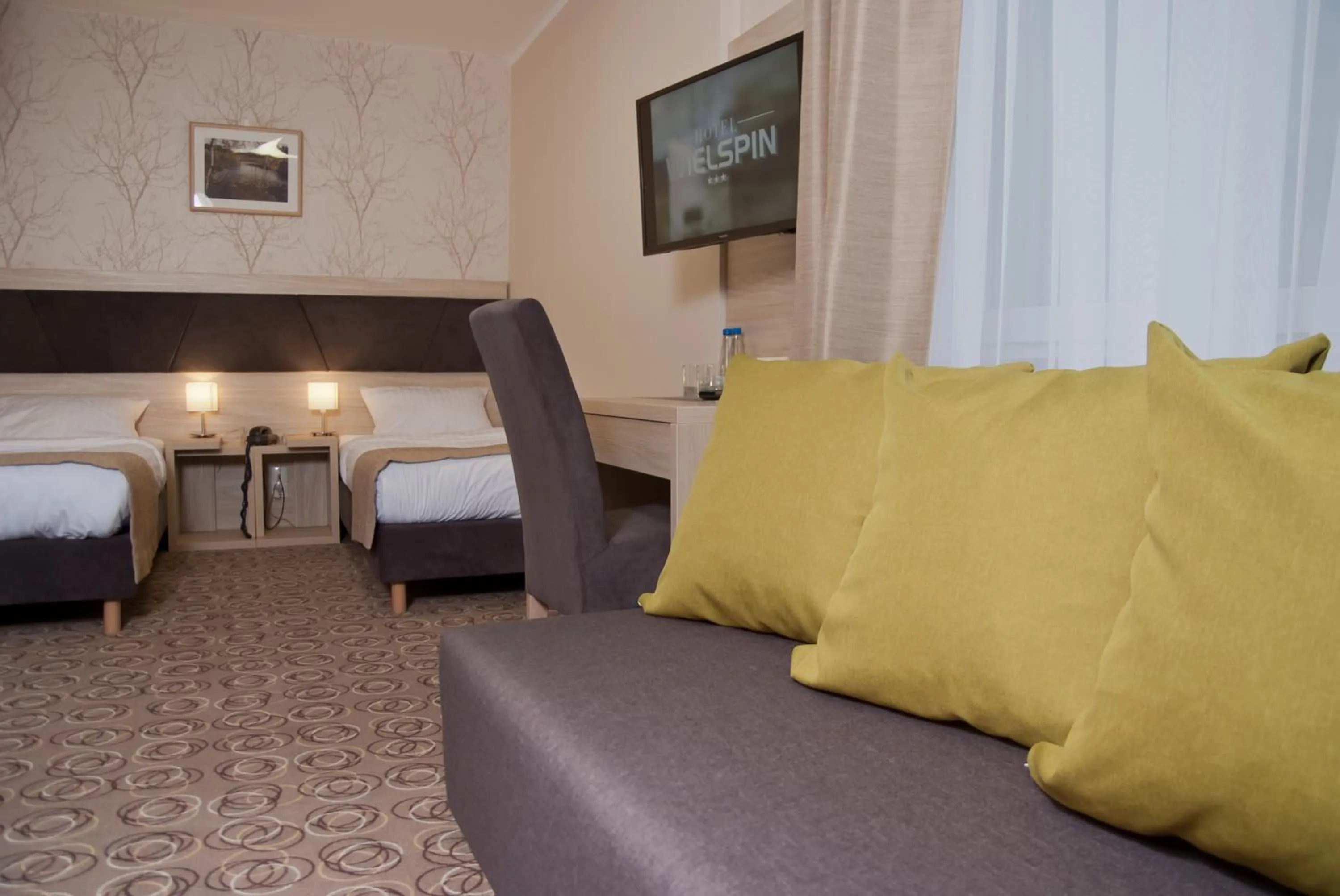 Bed in Wielspin Puszczykowo