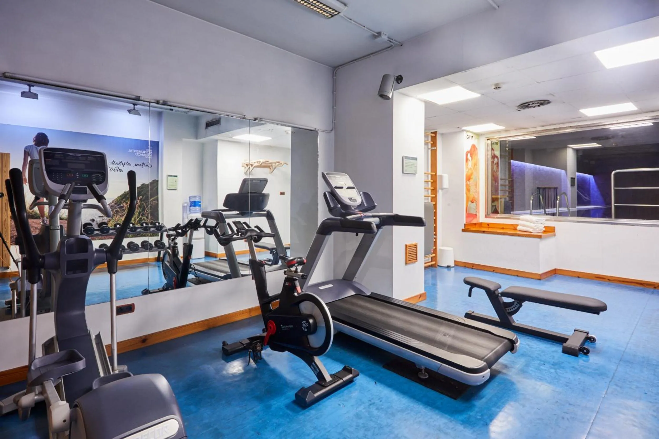 Fitness centre/facilities in Silken Monumental Naranco