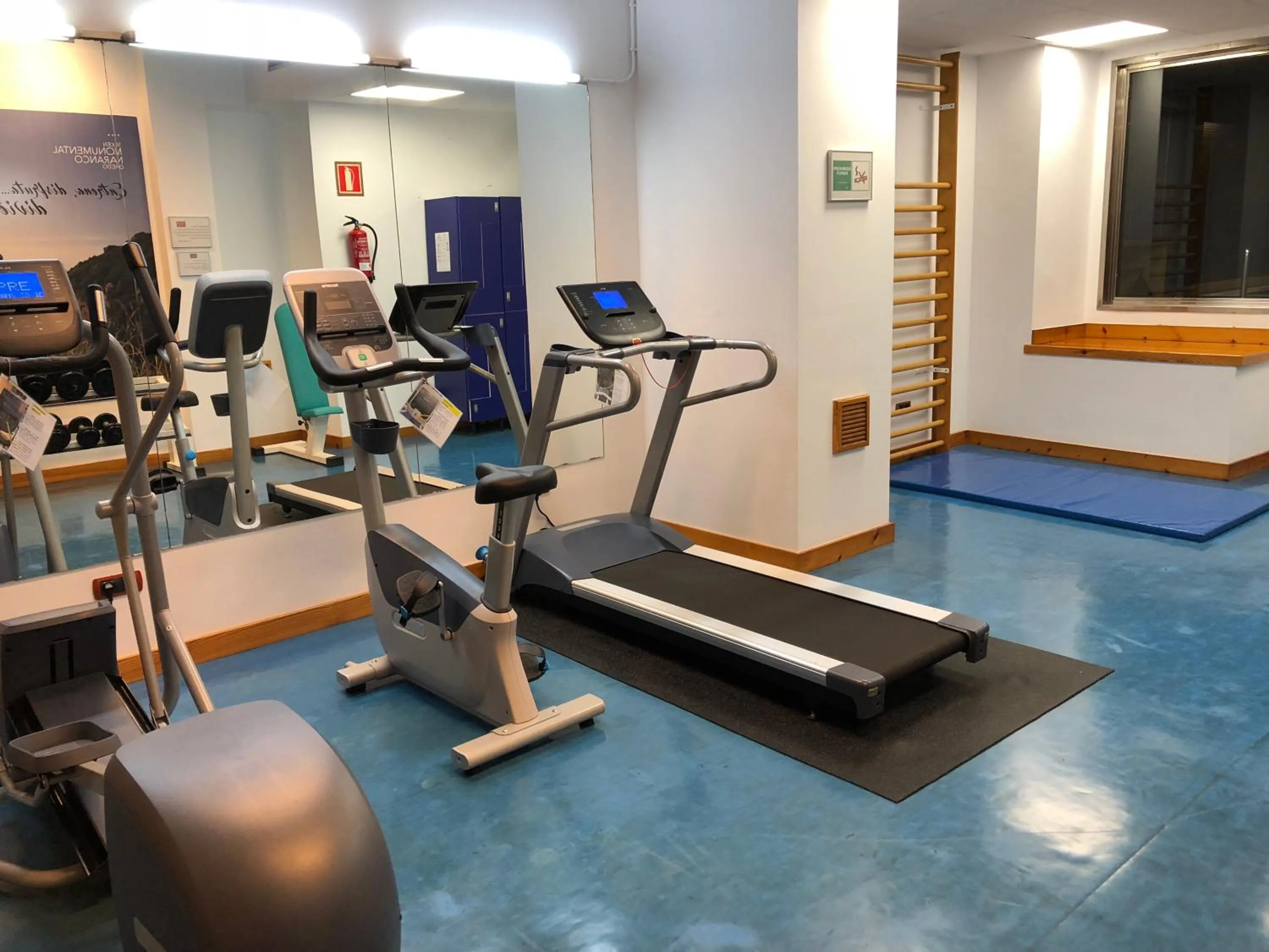 Fitness centre/facilities in Silken Monumental Naranco