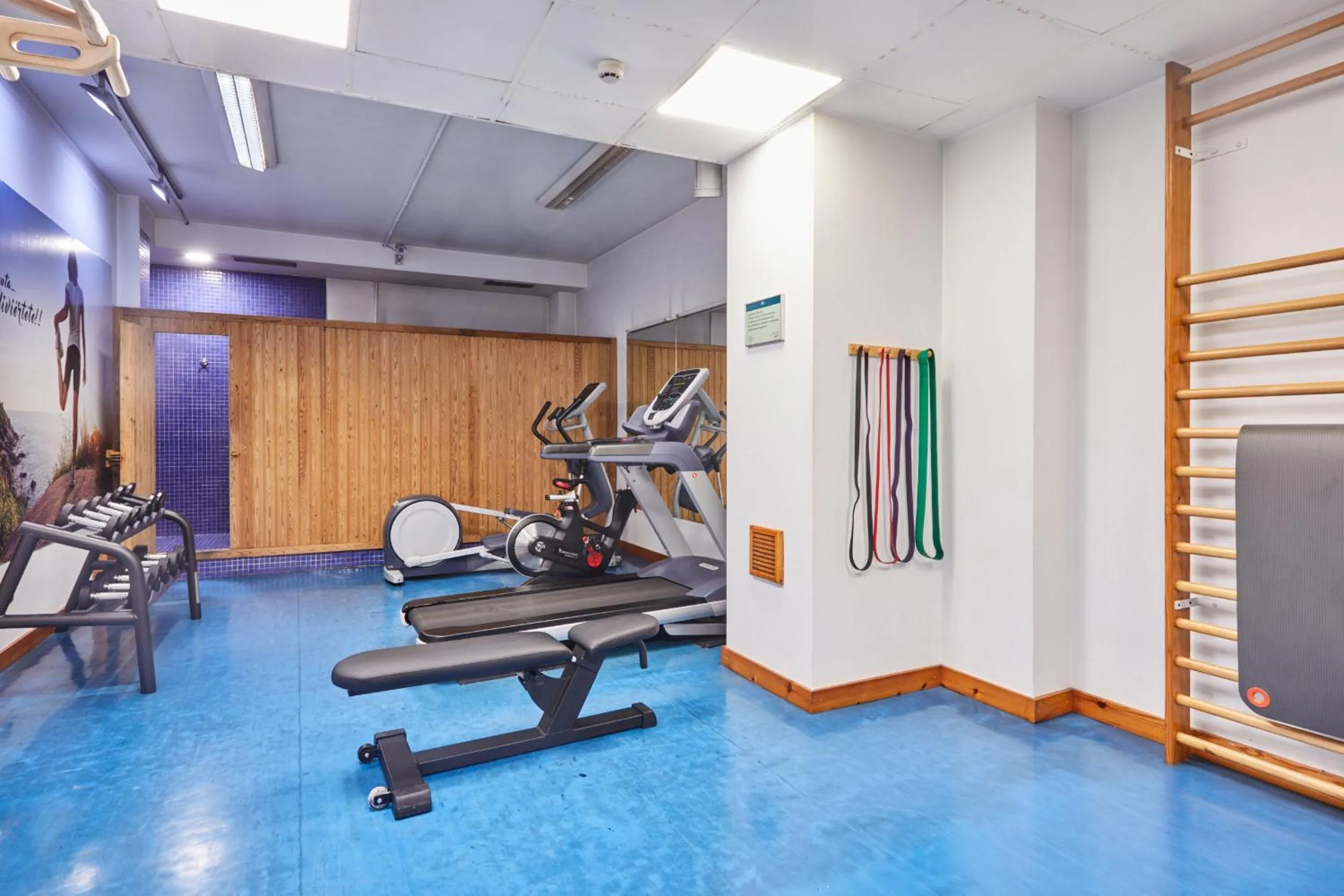 Fitness centre/facilities in Silken Monumental Naranco
