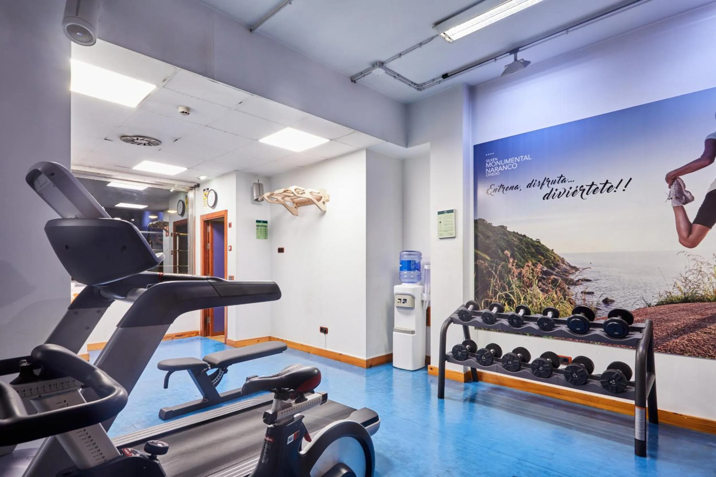Fitness centre/facilities in Silken Monumental Naranco
