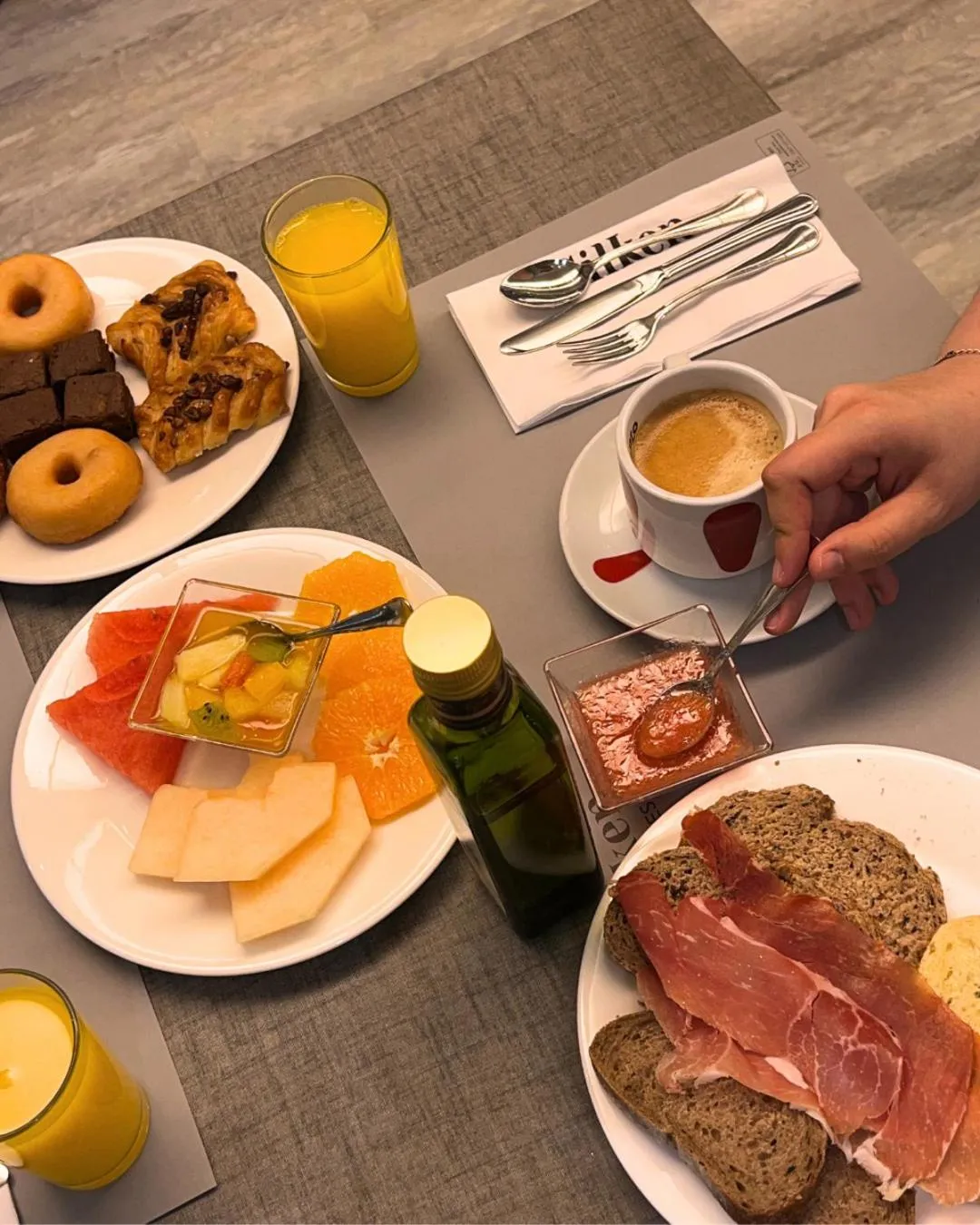 Breakfast in Silken Monumental Naranco