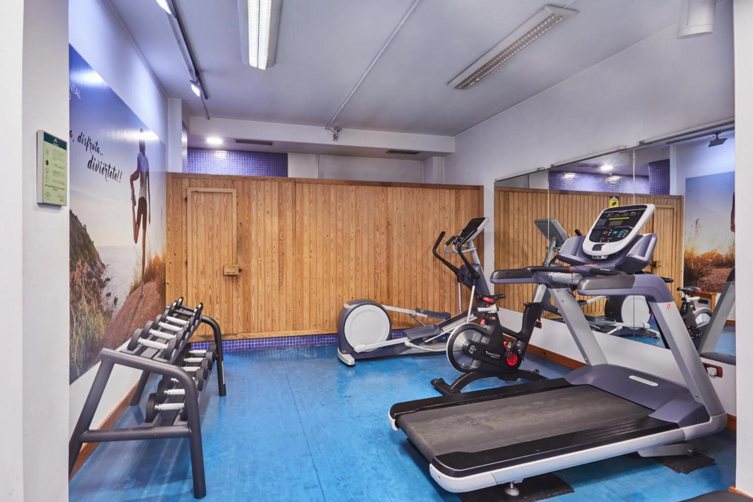 Fitness centre/facilities in Silken Monumental Naranco