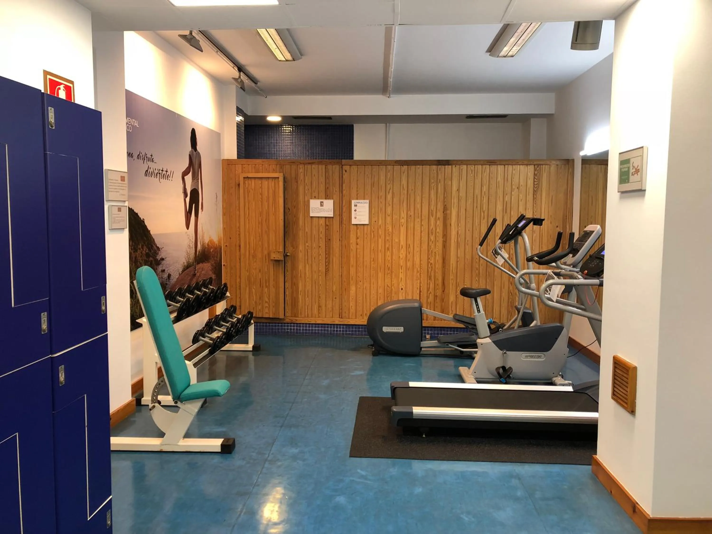 Fitness centre/facilities in Silken Monumental Naranco