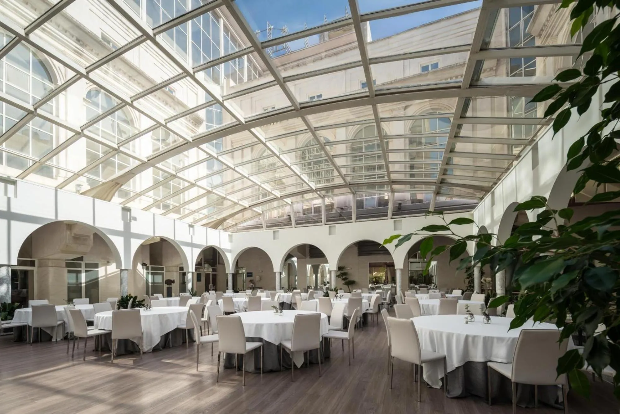 Patio in Eurostars Al-Ándalus Palace