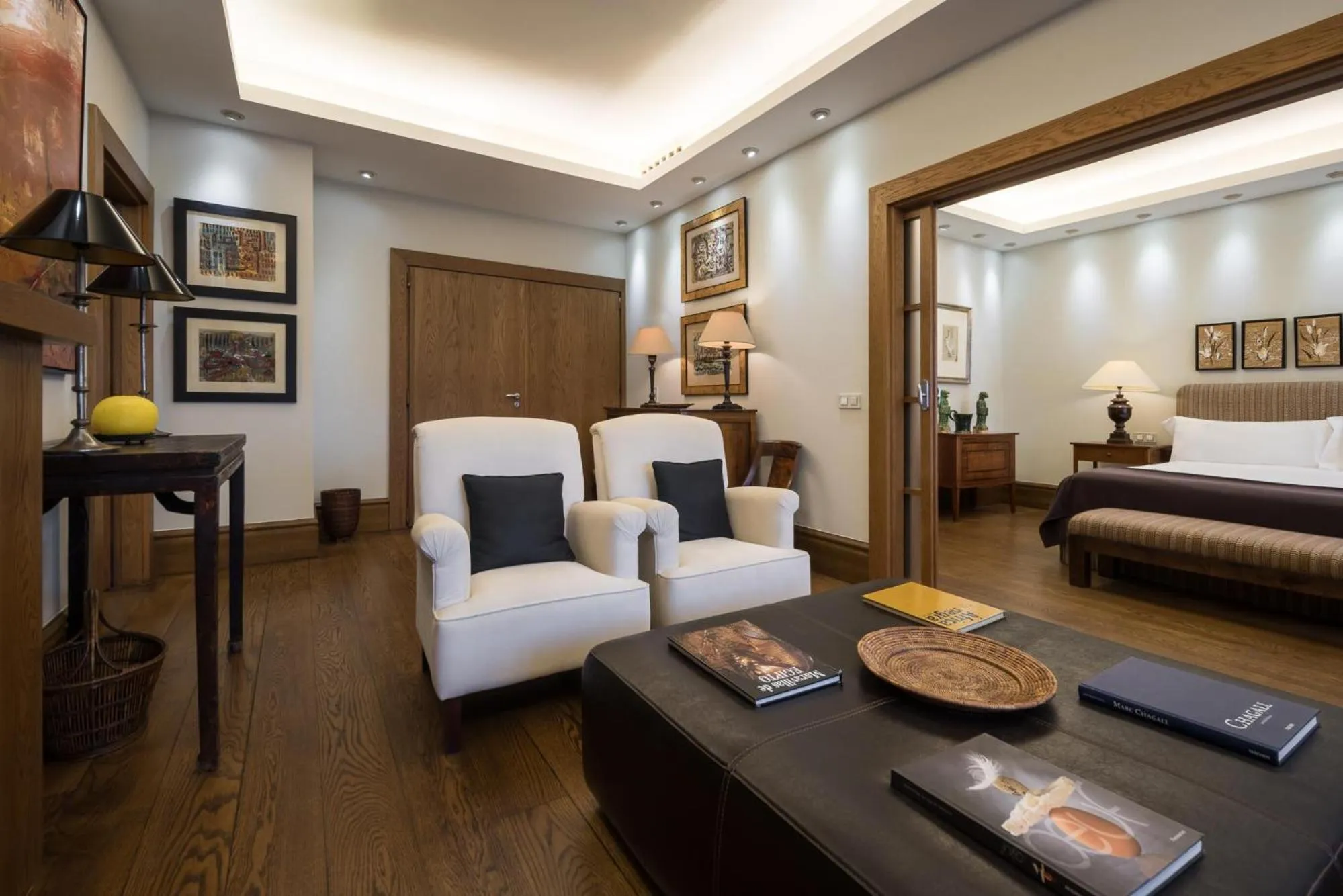 Living room, Bed in Eurostars Al-Ándalus Palace