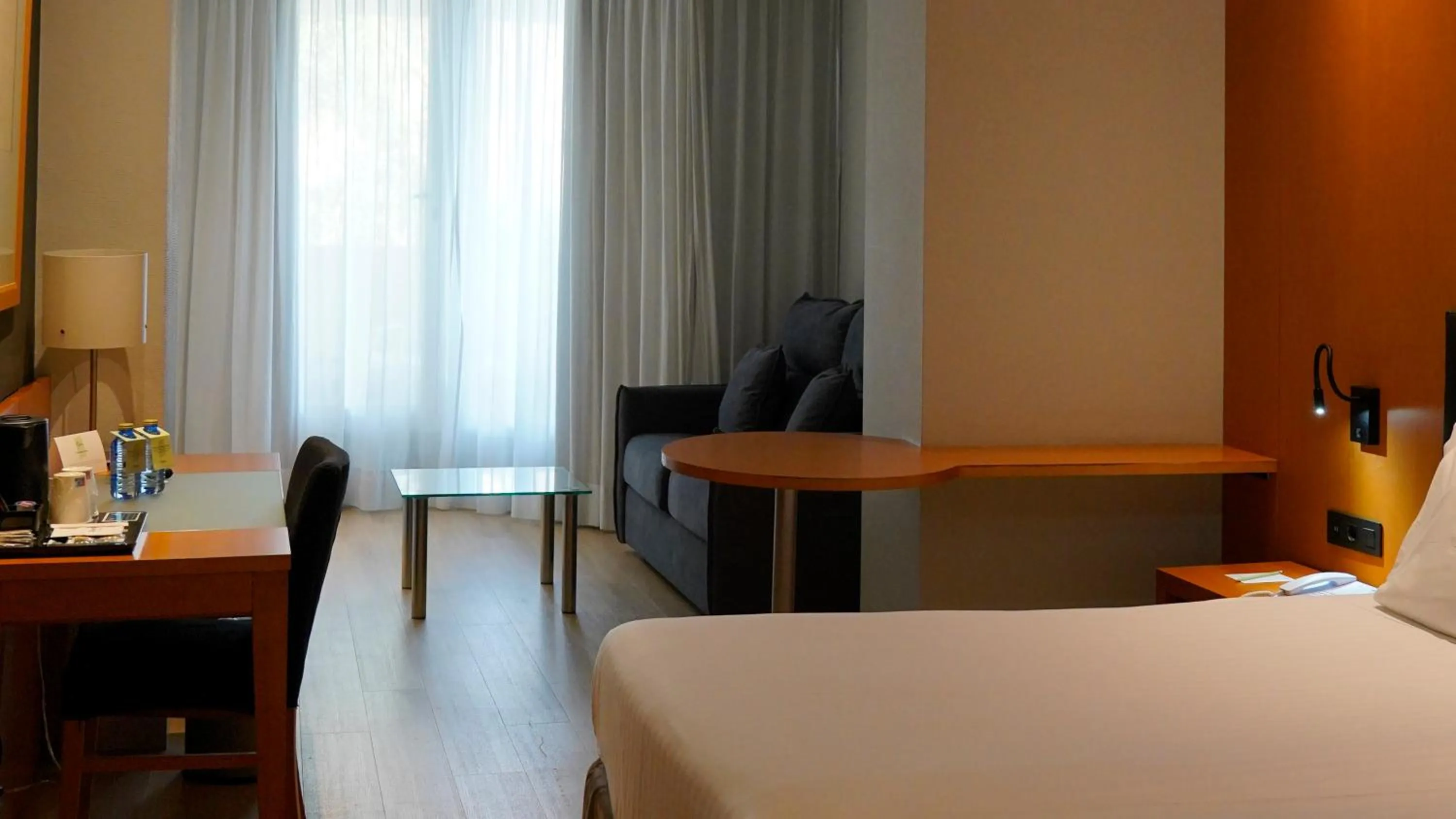 Bed in Silken Al-Andalus Palace