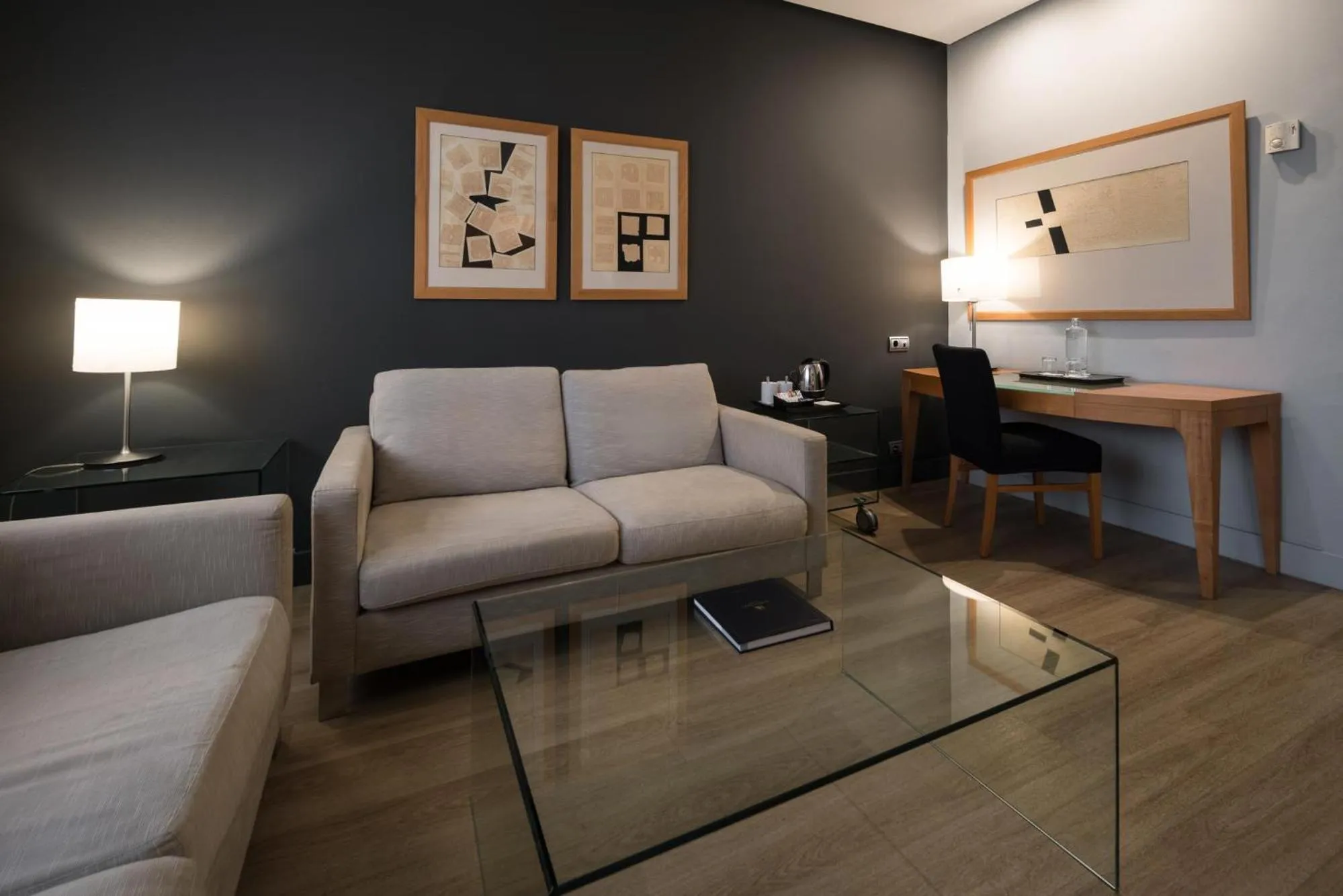 Living room in Eurostars Al-Ándalus Palace