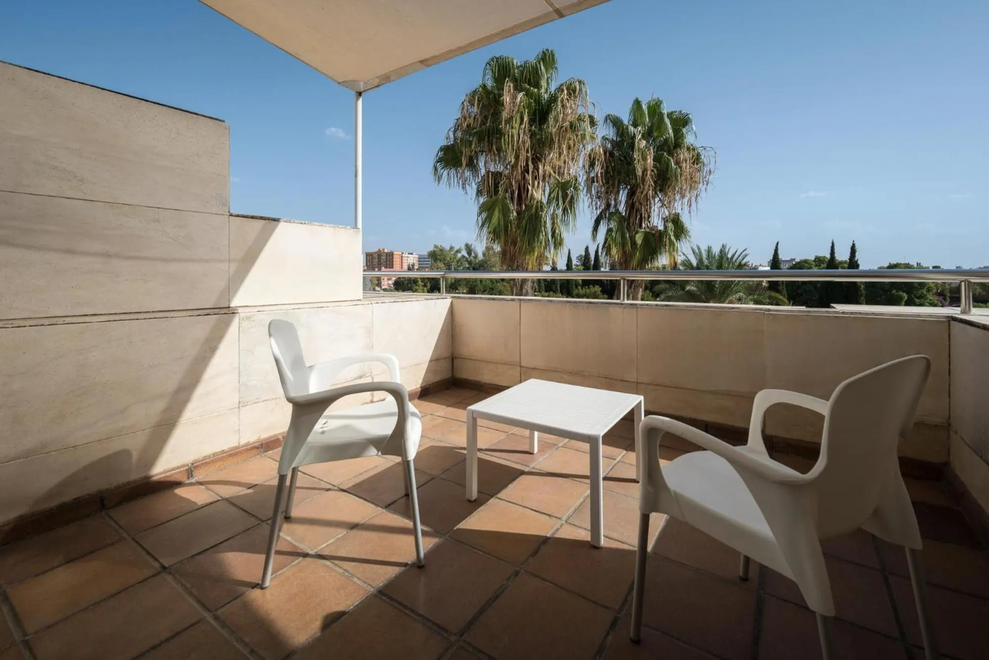 Balcony/Terrace in Eurostars Al-Ándalus Palace