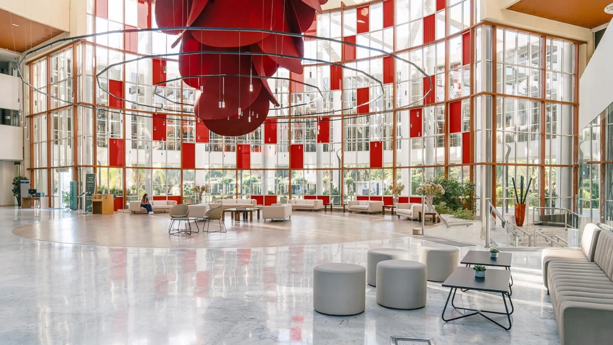 Lobby or reception in Silken Al-Andalus Palace