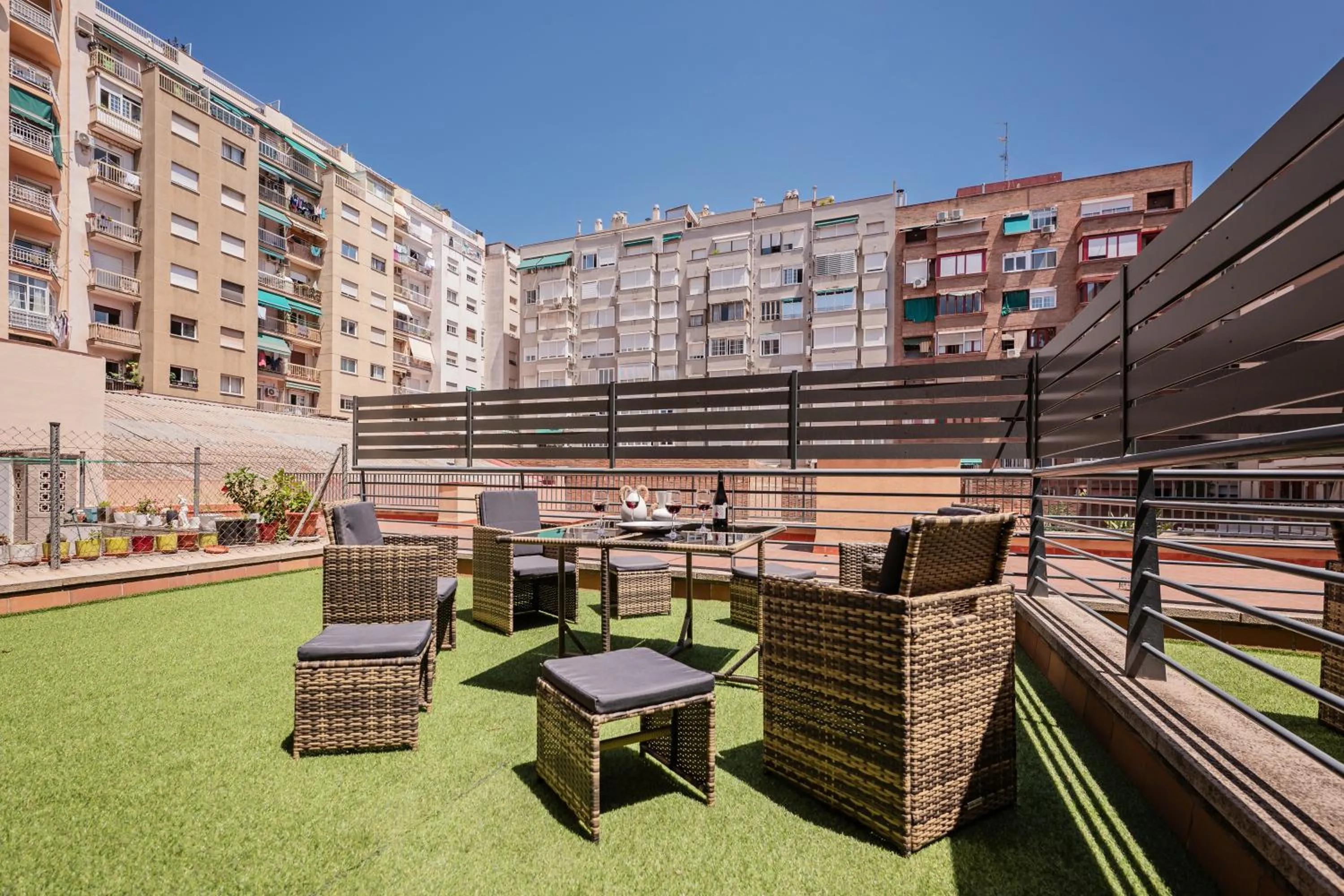 Inner courtyard view in Apartaments Marina - Abapart
