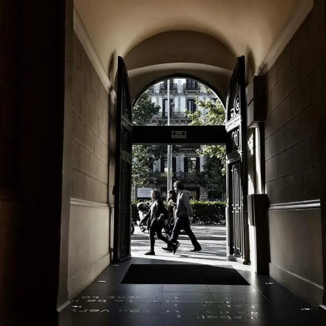 Lobby or reception in TOC Hostel Barcelona