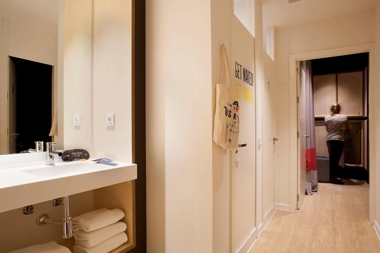 Bathroom in TOC Hostel Barcelona