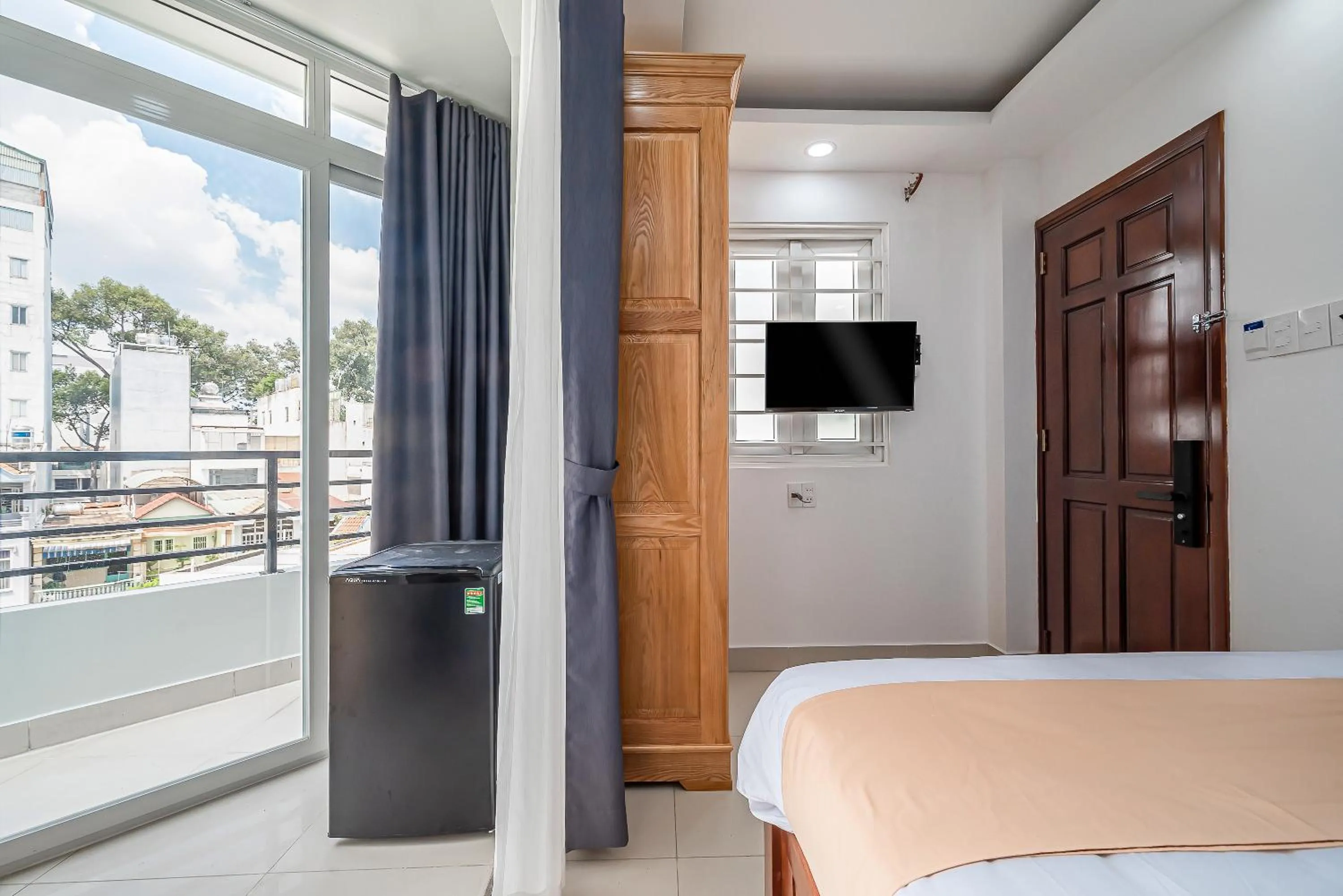 Bed in Cozrum Homes - Retro House