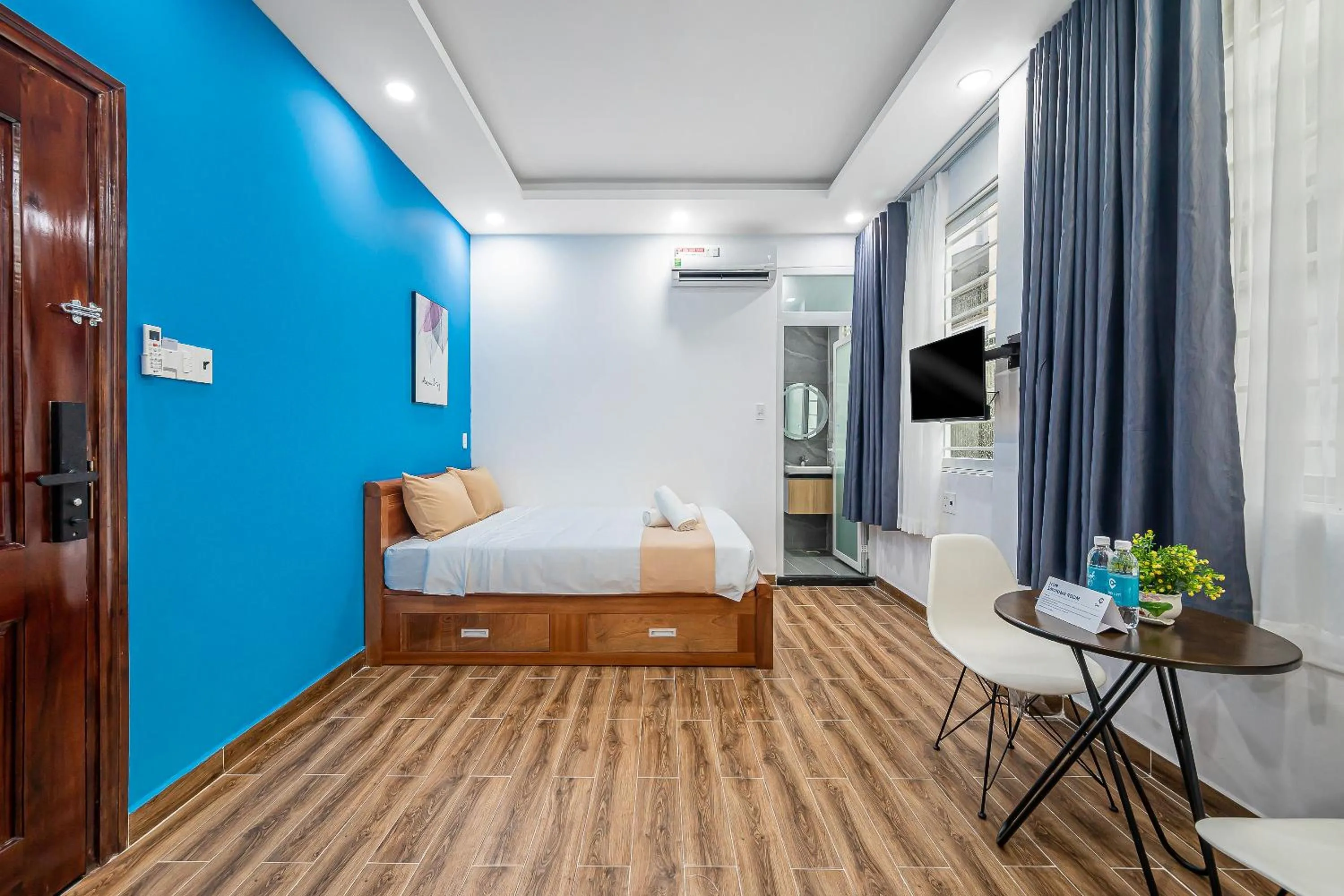 Bed in Cozrum Homes - Retro House