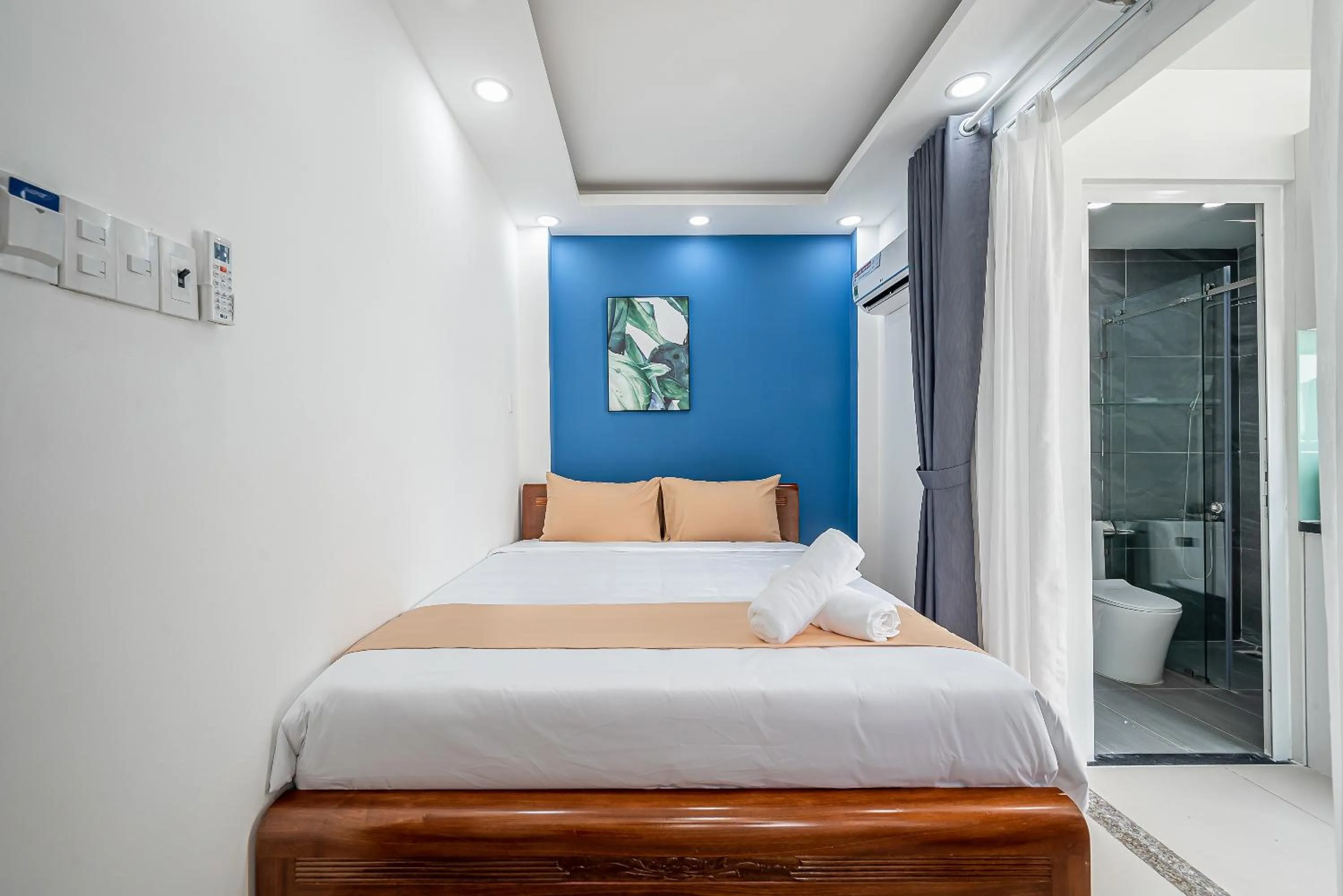 Bed in Cozrum Homes - Retro House