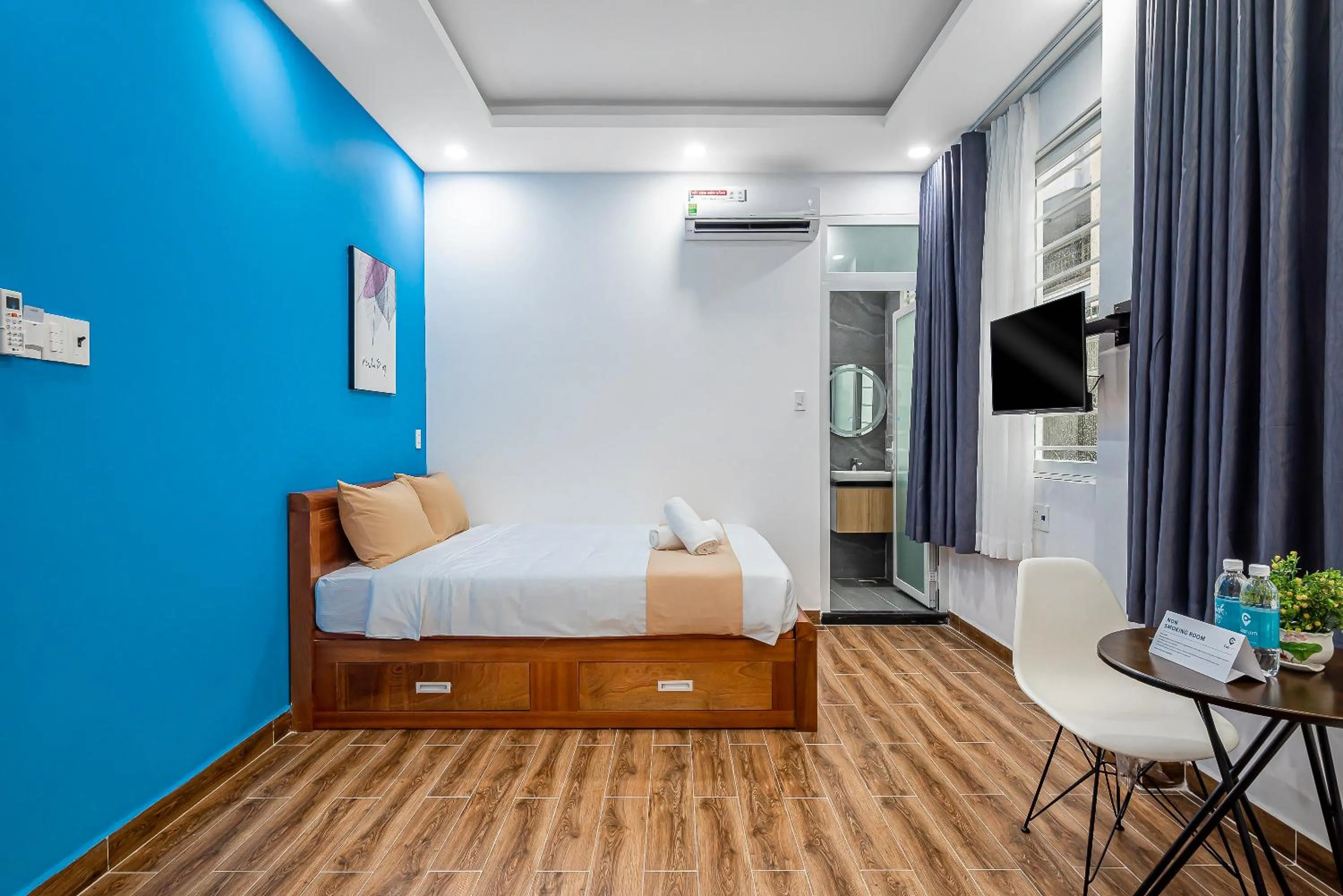 Bed in Cozrum Homes - Retro House