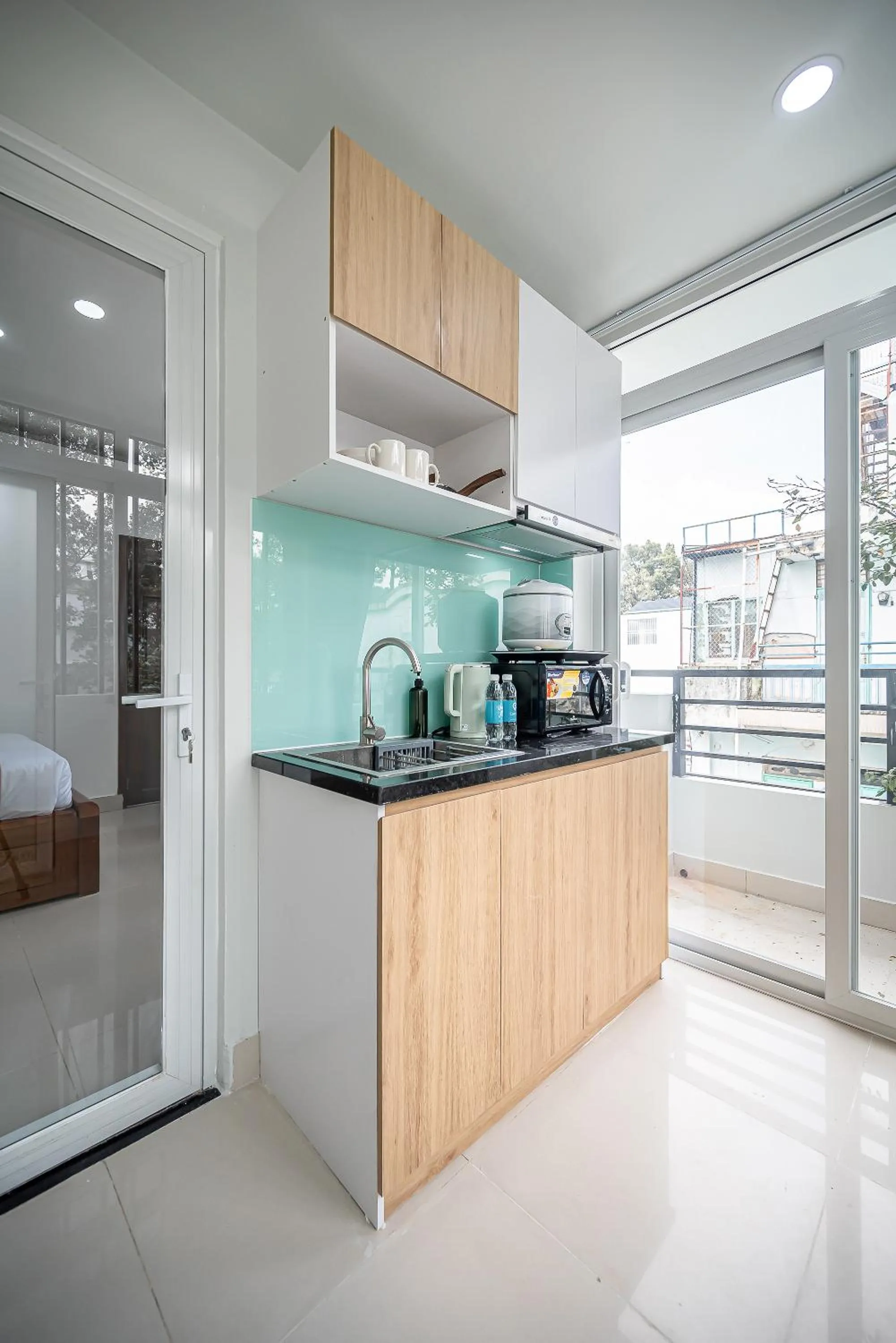 Kitchen or kitchenette in Cozrum Homes - Retro House