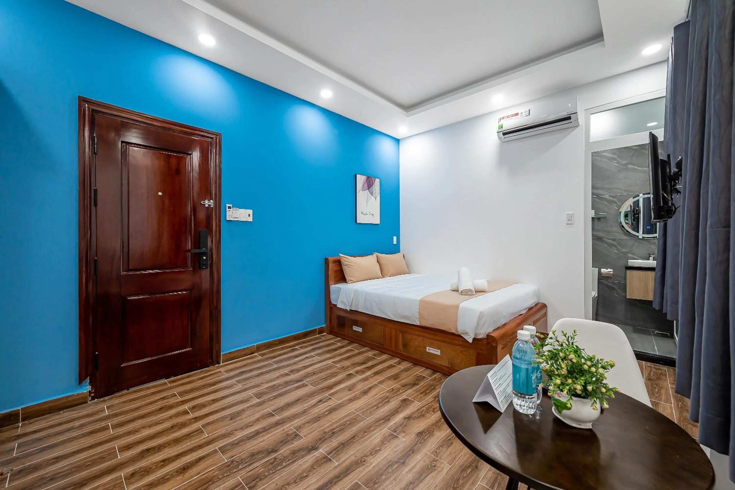 Bed in Cozrum Homes - Retro House