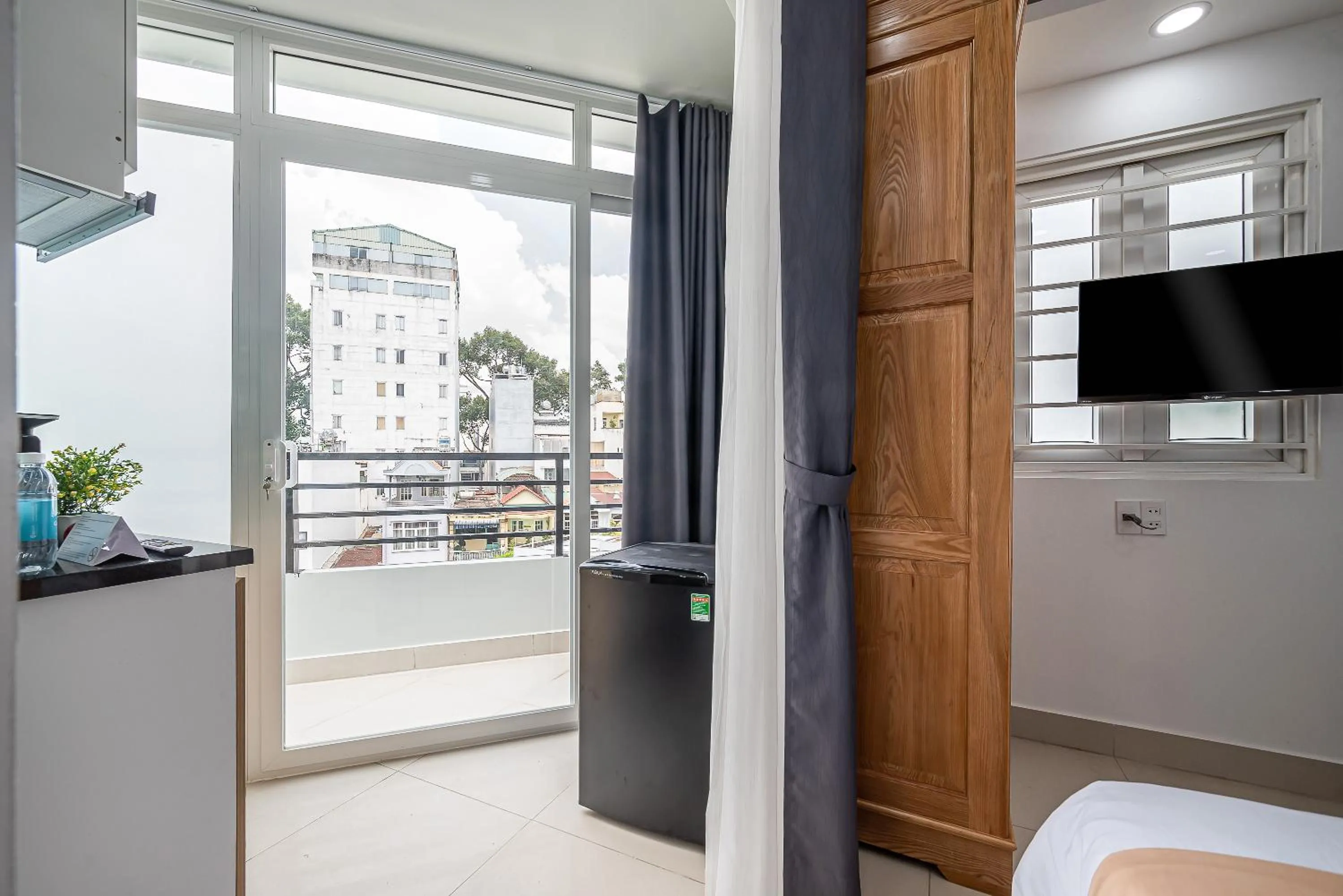 TV and multimedia, Bed in Cozrum Homes - Retro House