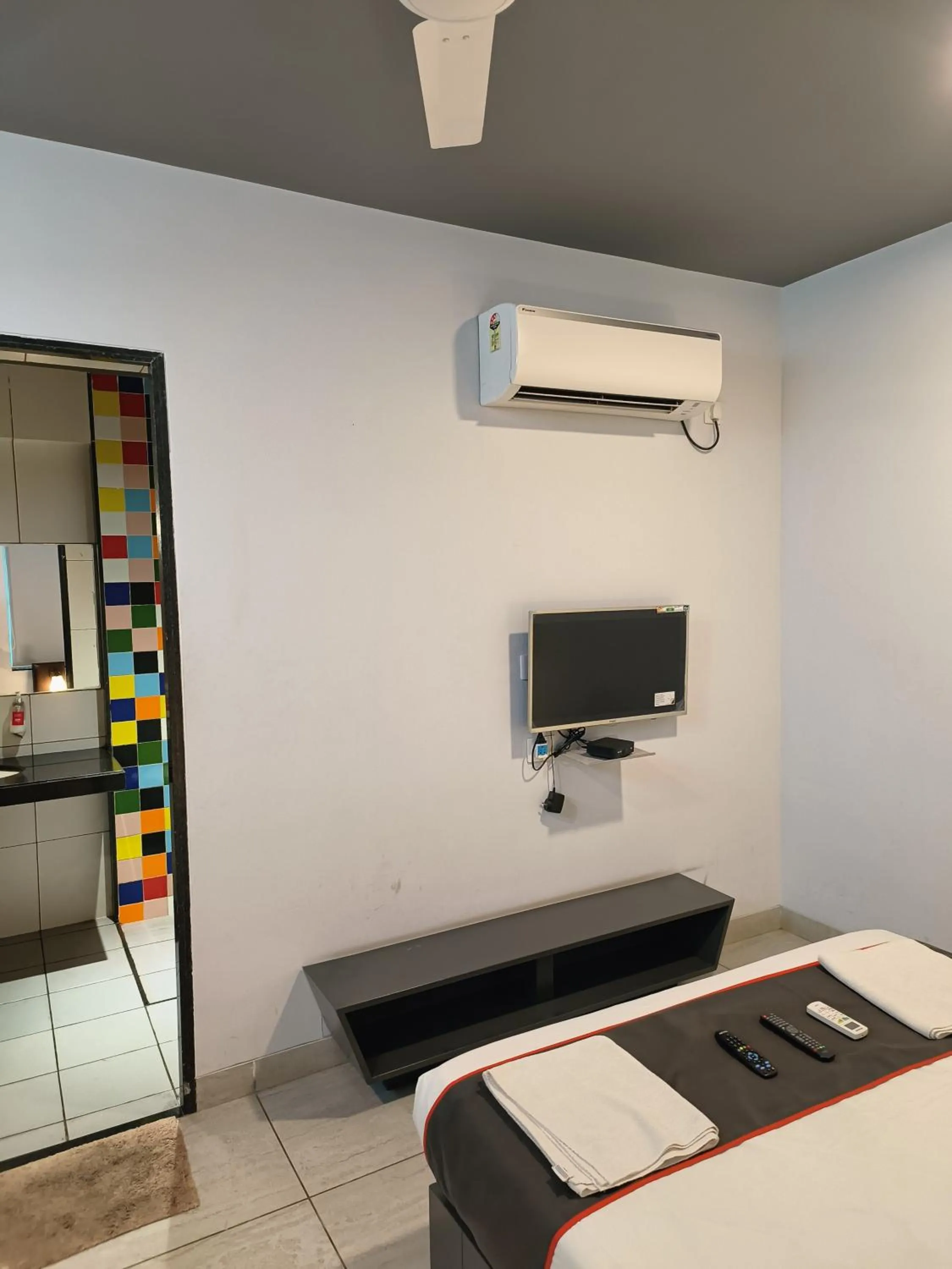 TV and multimedia, Bed in Hotel Casa De Patio