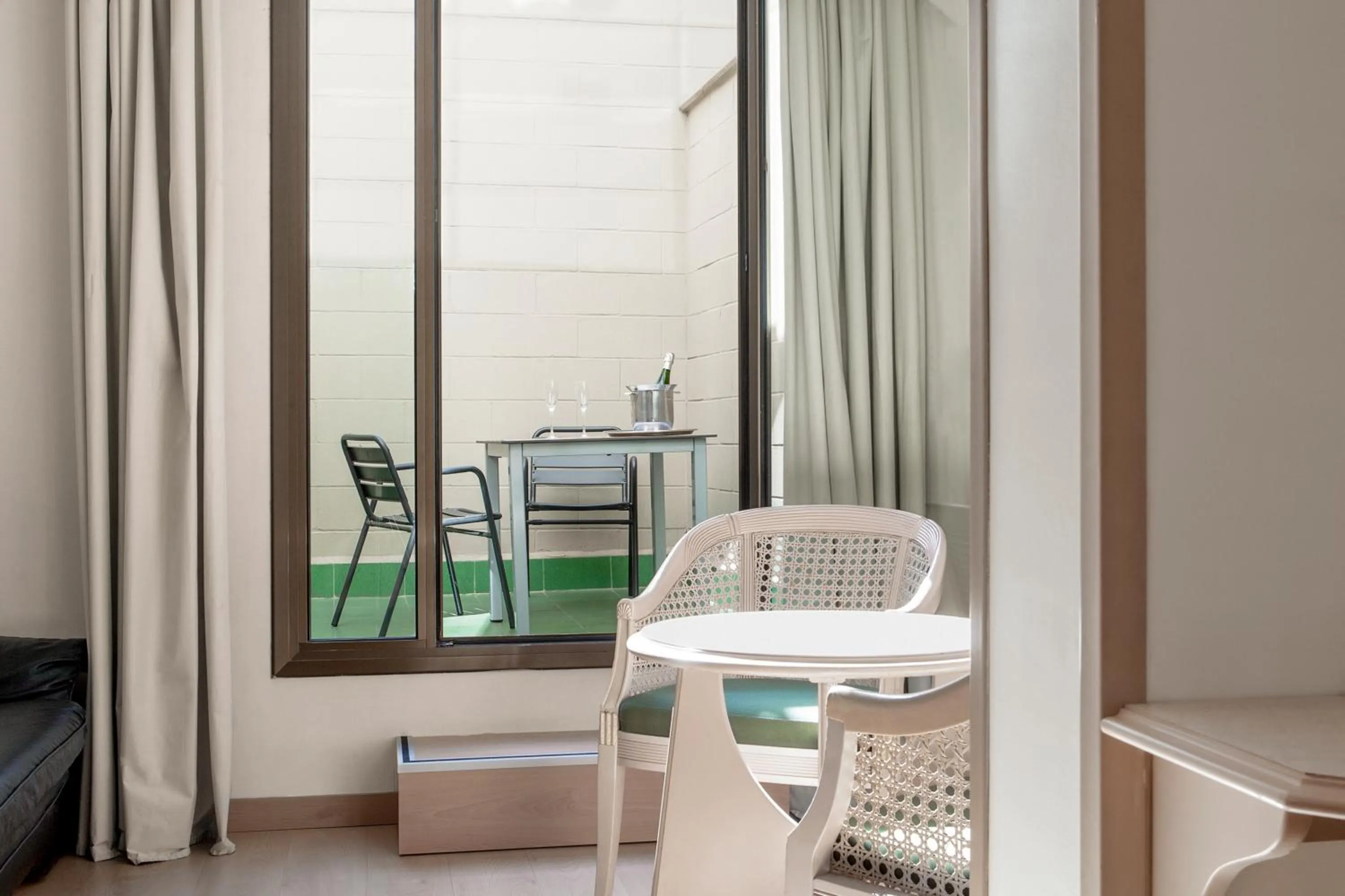 Balcony/Terrace in Hotel Lleó