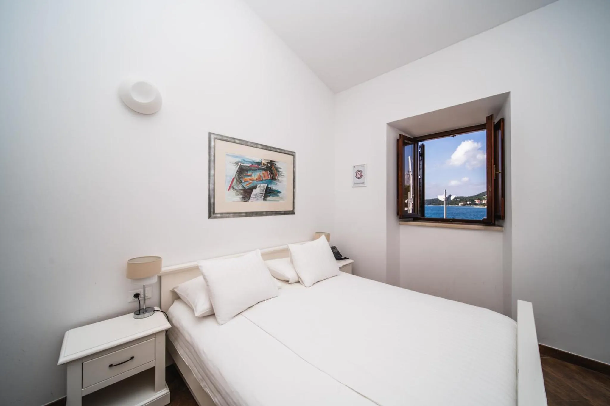 View (from property/room), Bed in Apartments Vila Riva