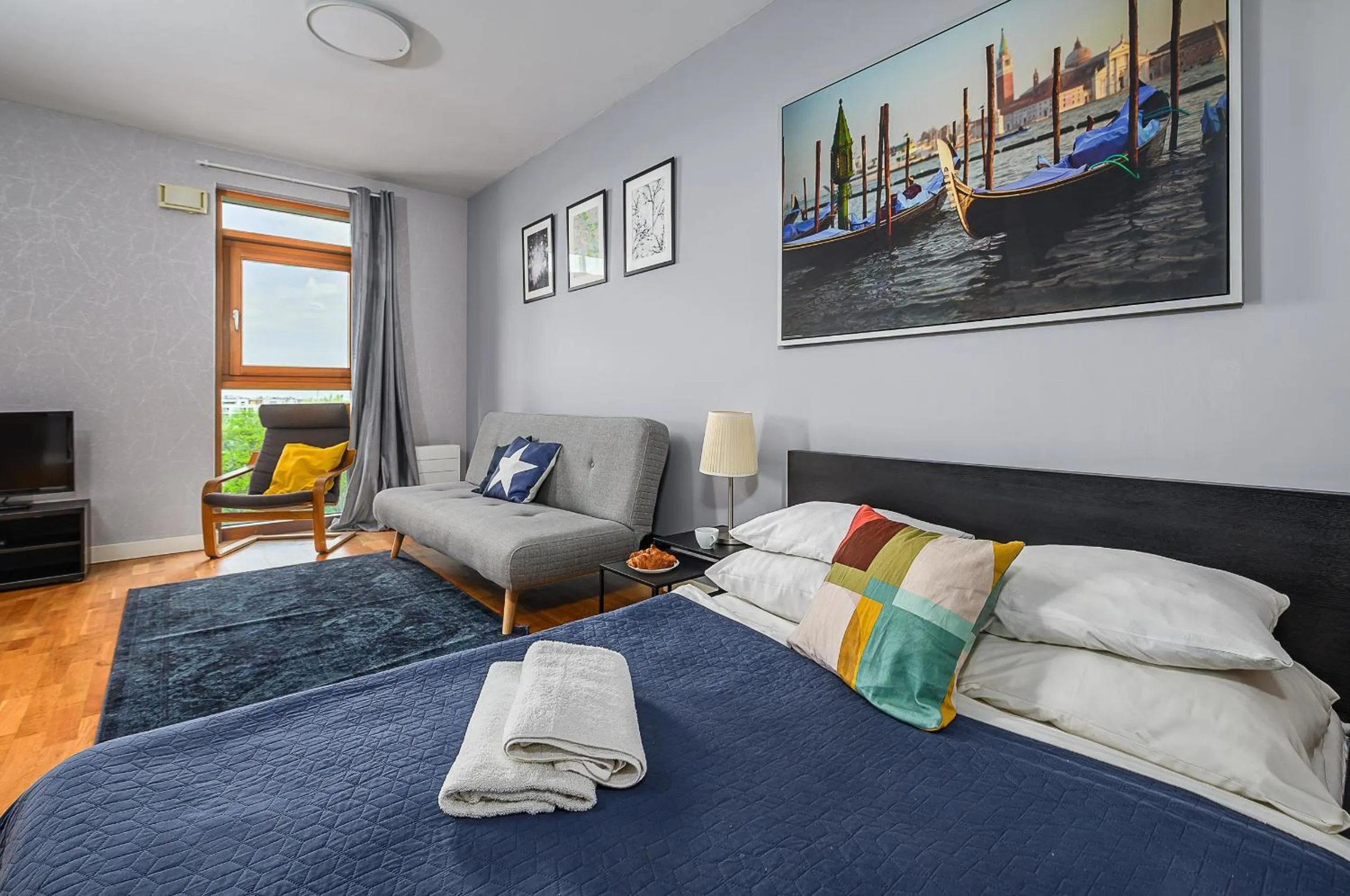 Bed in Slominskiego 7 P&O Apartments