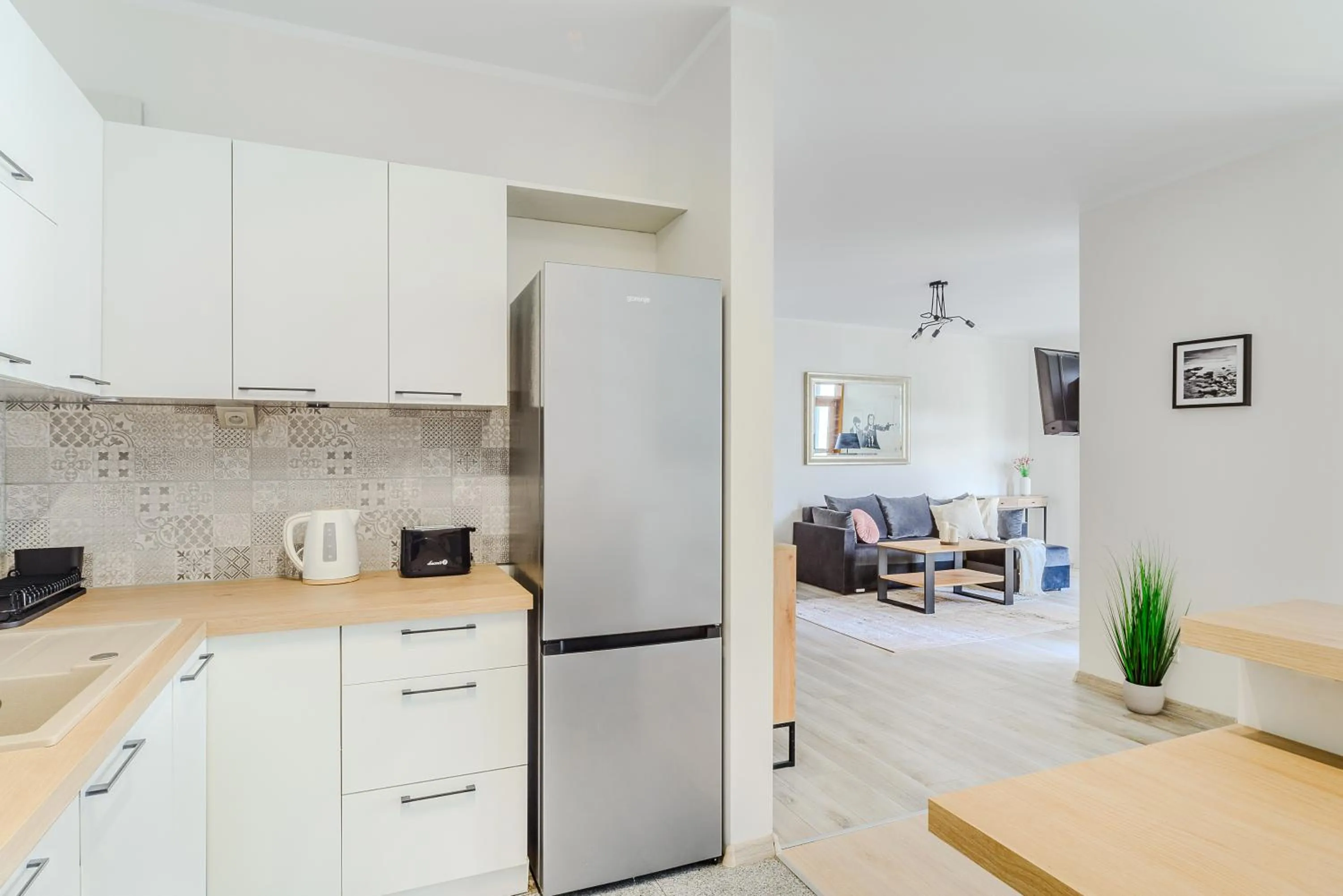 Living room in Slominskiego 7 P&O Apartments