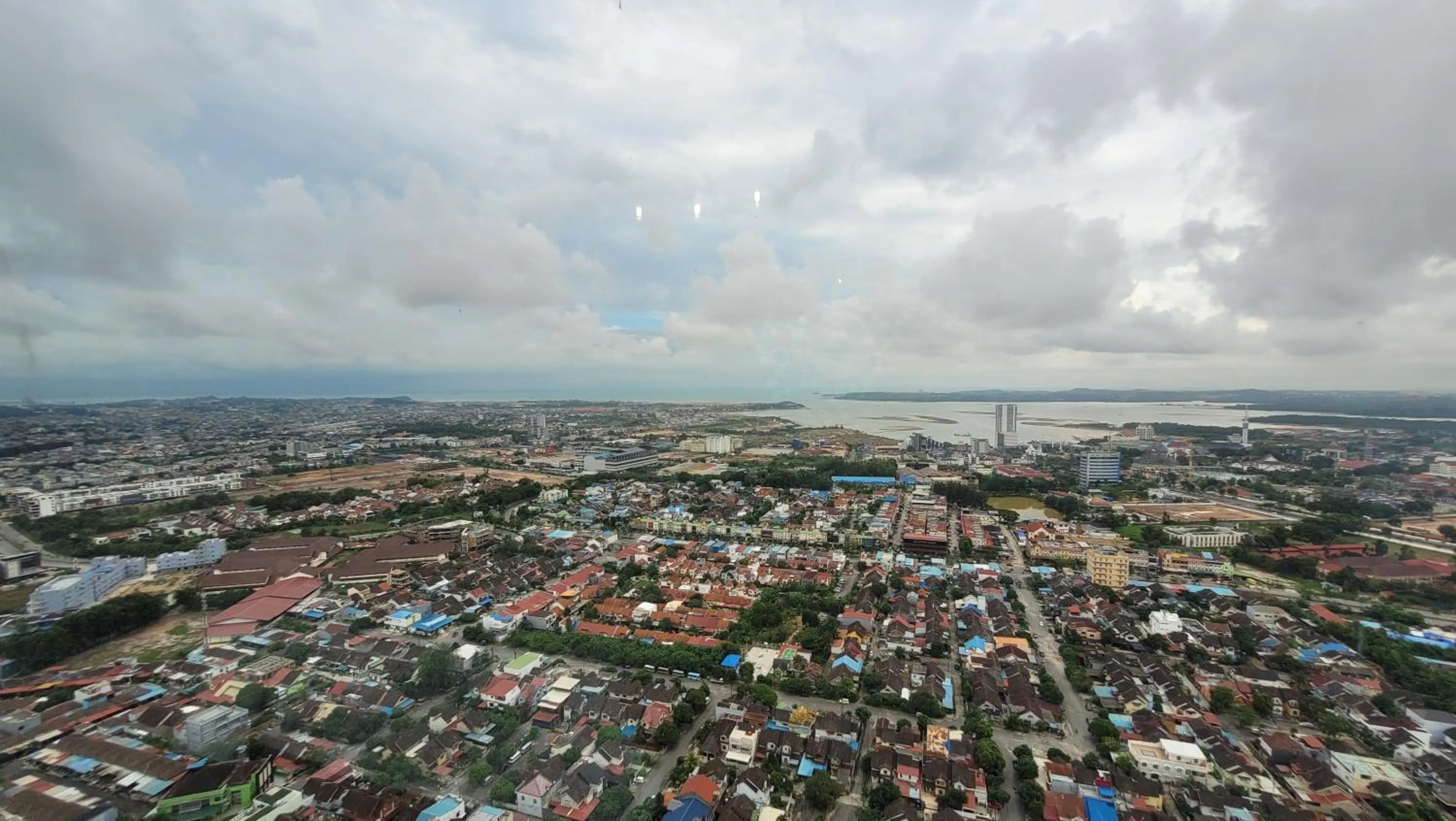 Bird's eye view in Palam Mansion at Meisterstadt Pollux Habibie Apartment