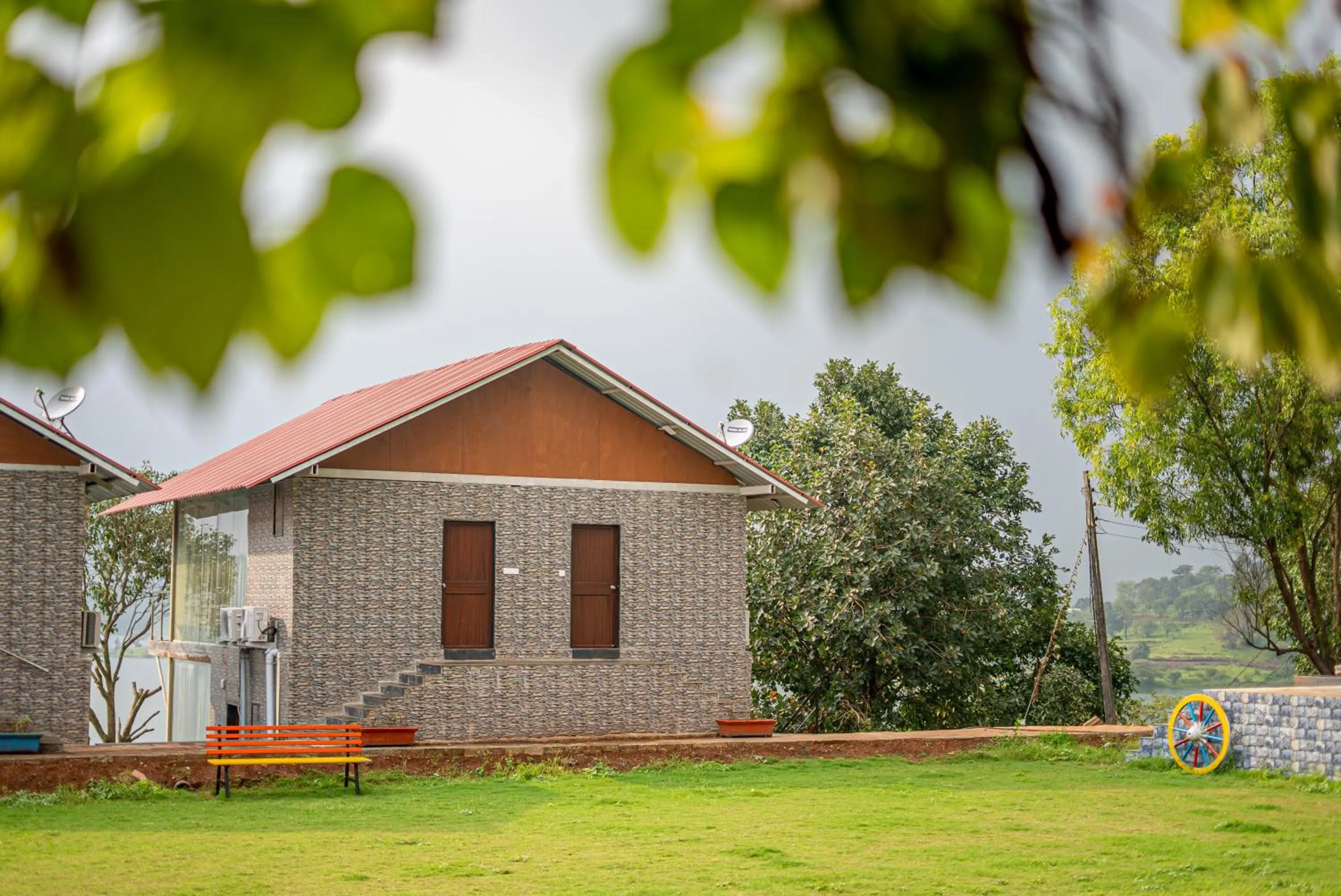 Property building in Shvas Island Resort