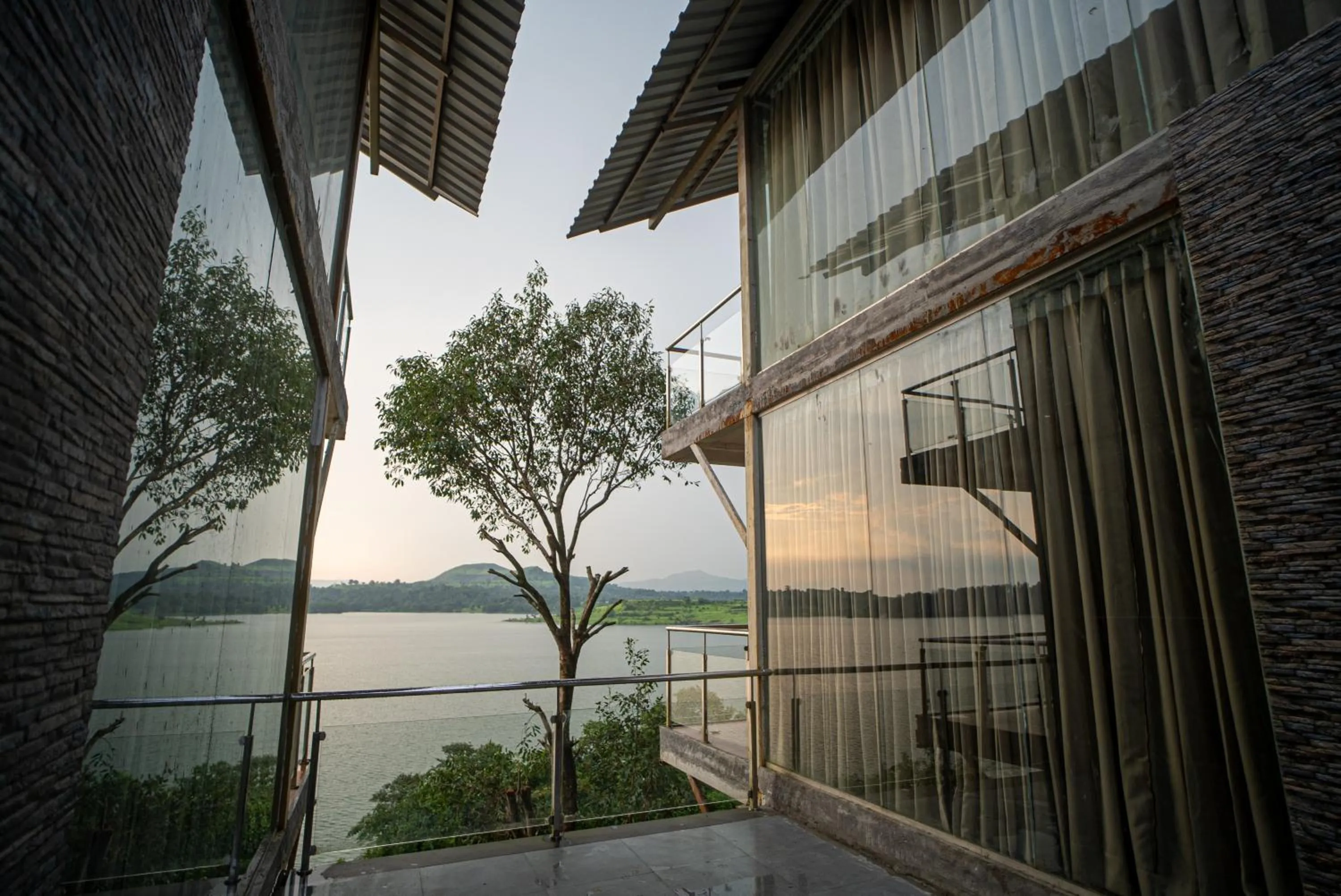 Property building in Shvas Island Resort