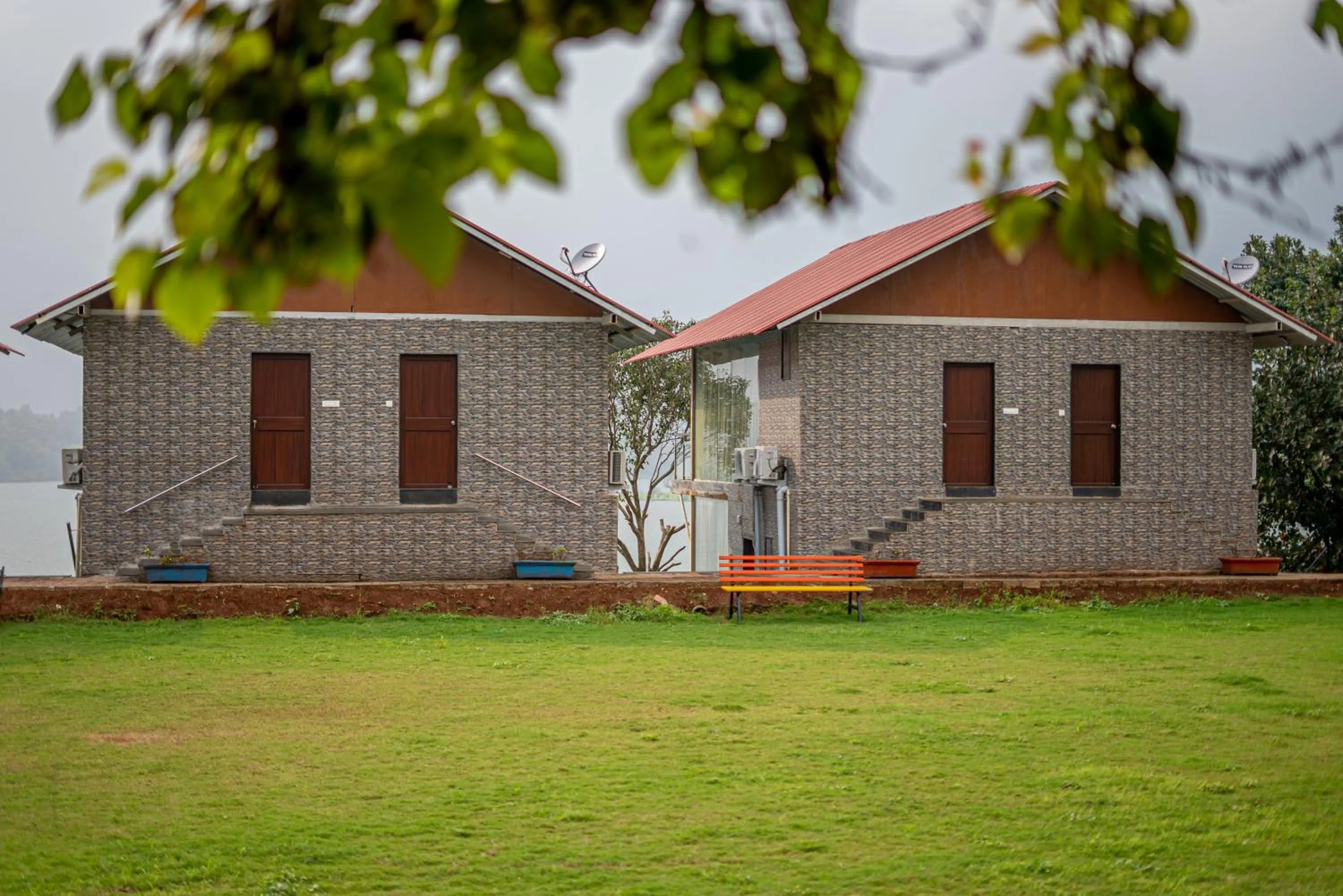 Property building in Shvas Island Resort