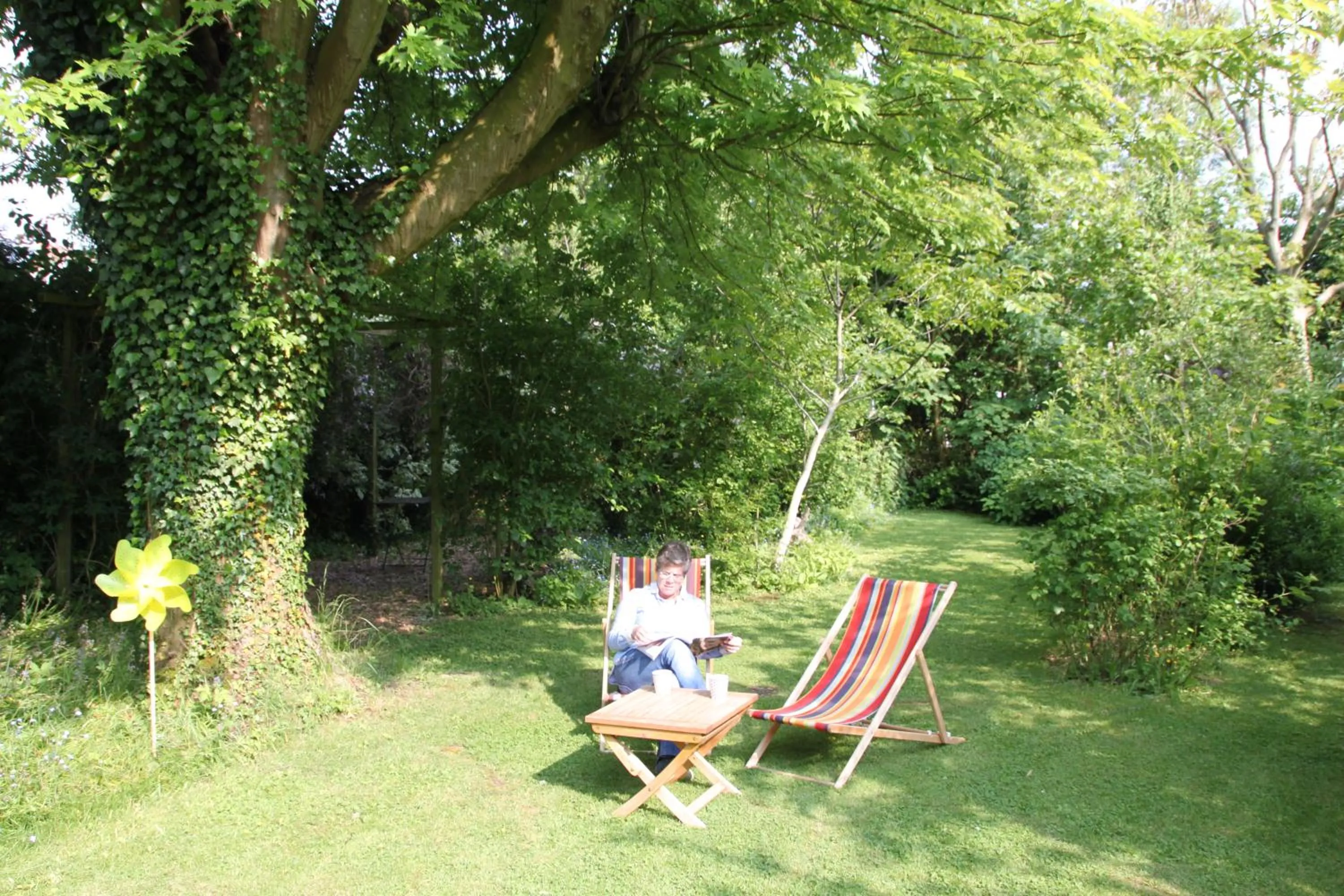 Garden view in Monts et Merveilles