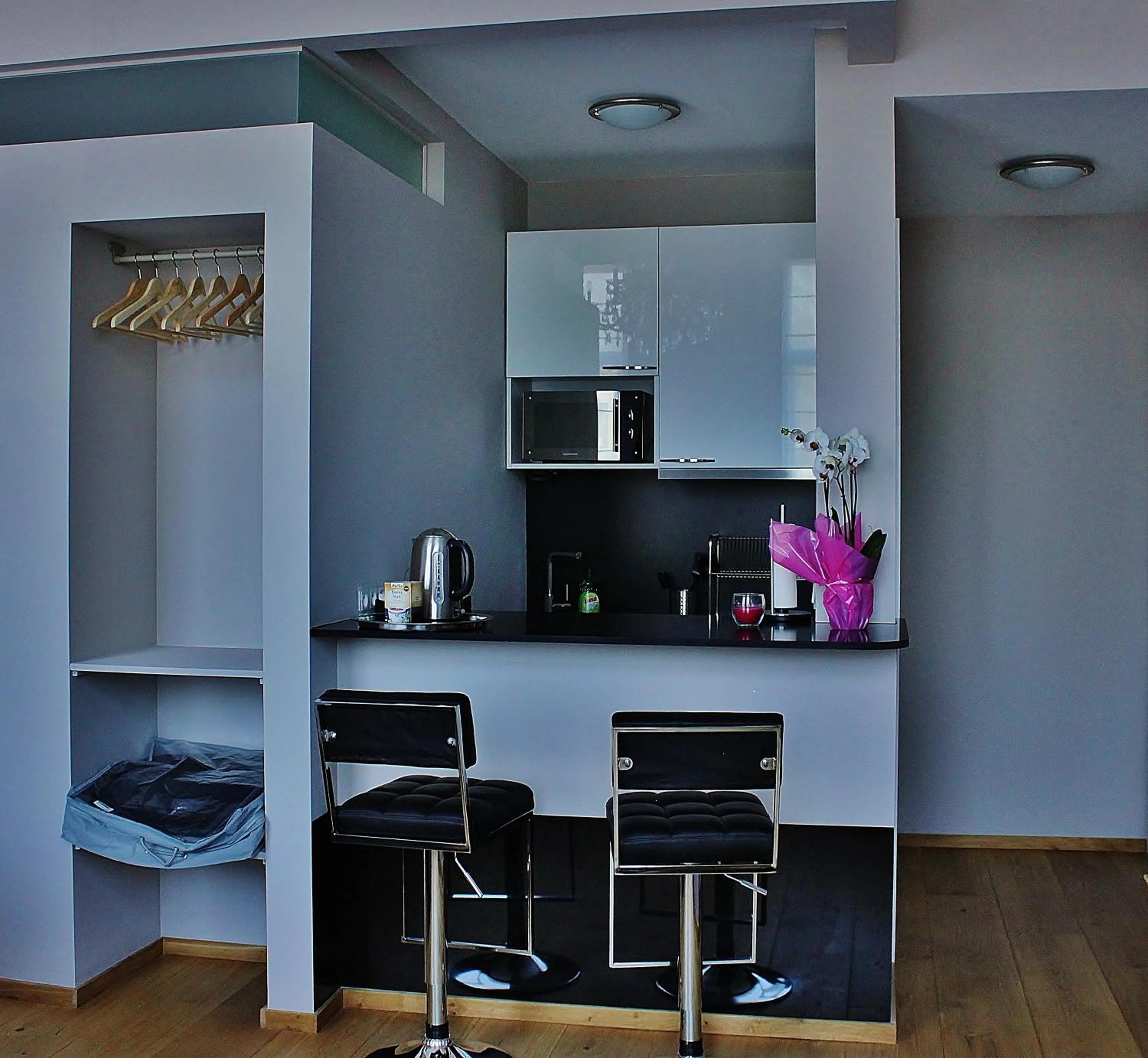 Kitchen or kitchenette in B&B Avenue Deschanel