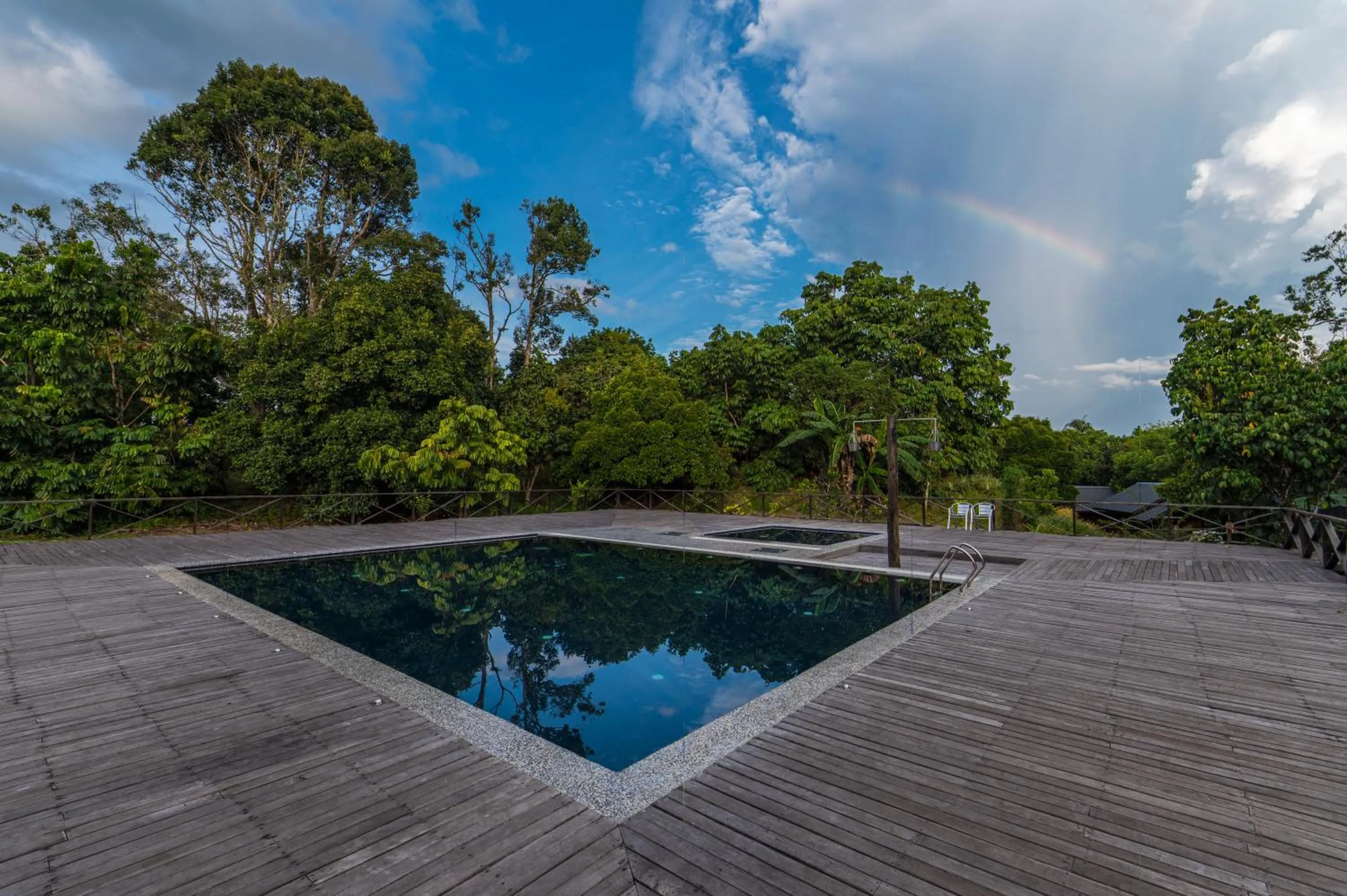 Swimming pool in Borneo Sepilok Rainforest Resort