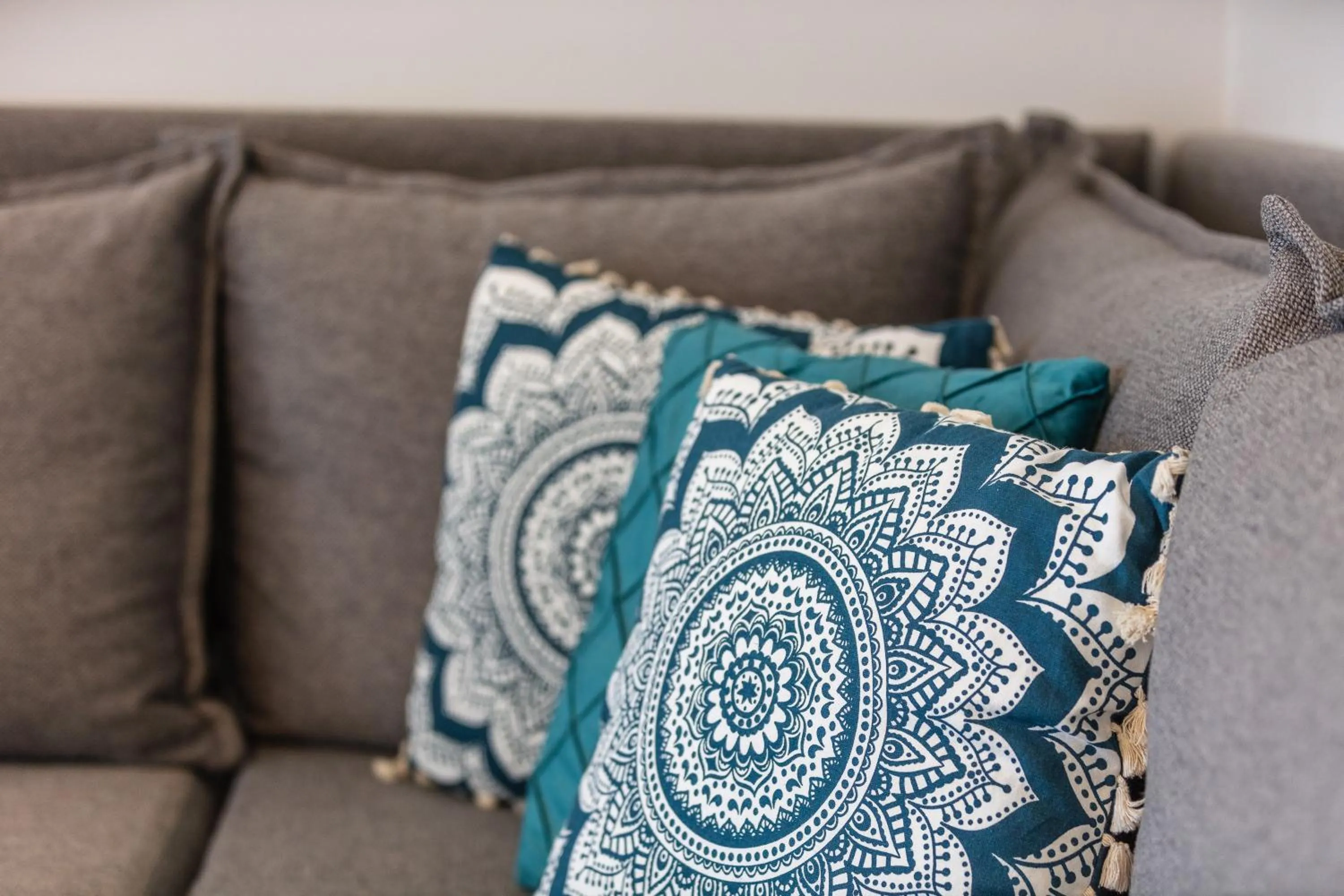 Seating area in Falasarna Bay