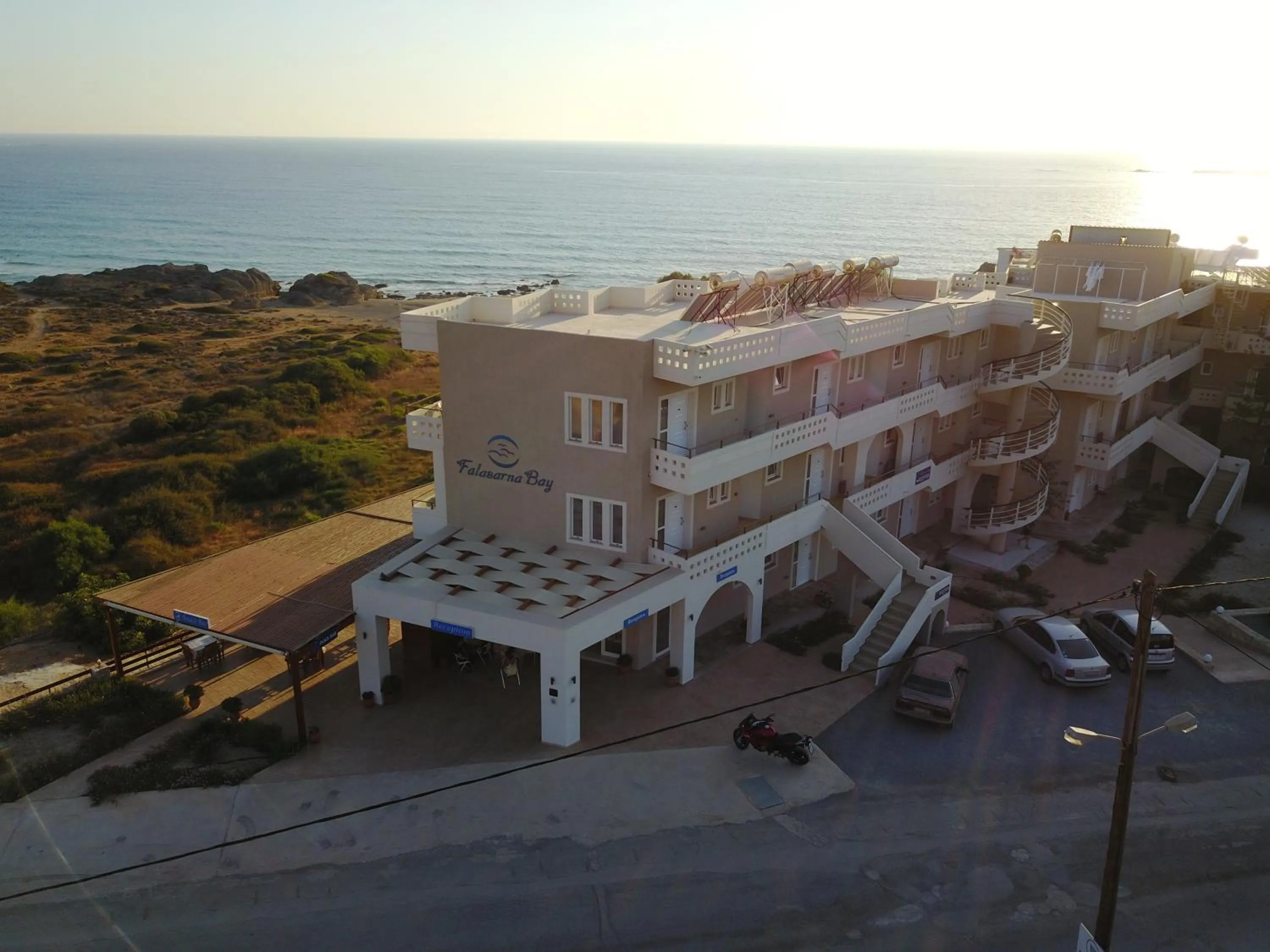 Property building in Falasarna Bay