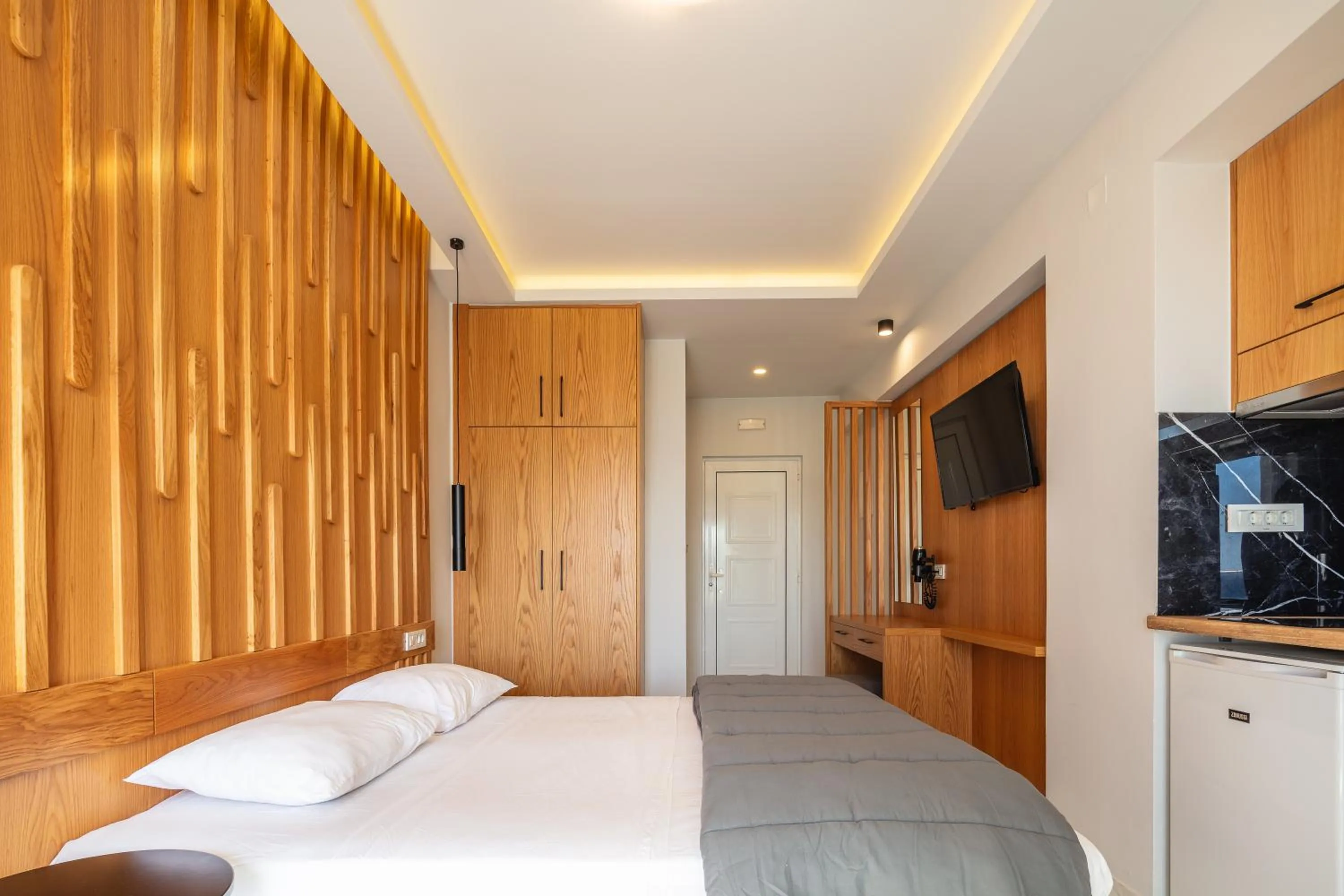 Bedroom, Bed in Falasarna Bay