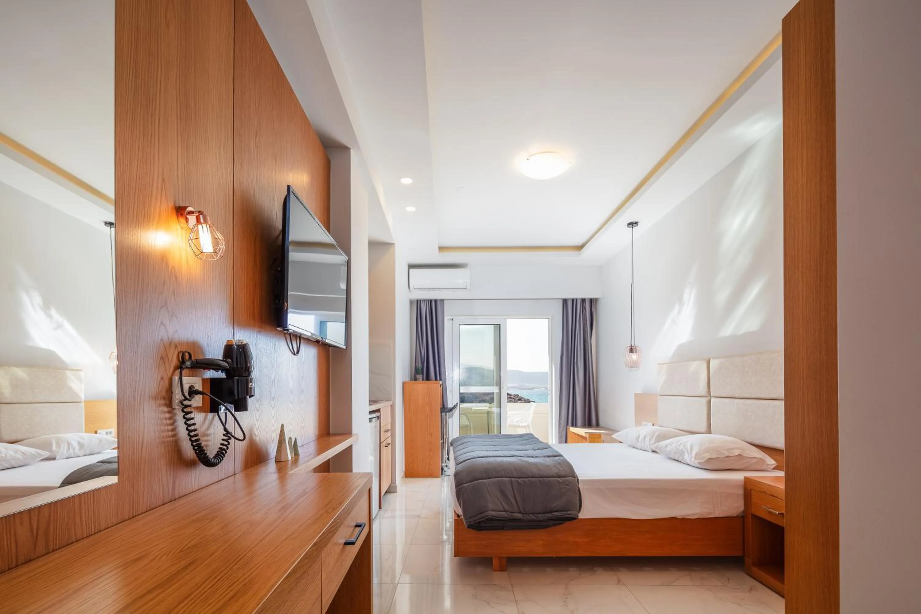 Bedroom, Bed in Falasarna Bay