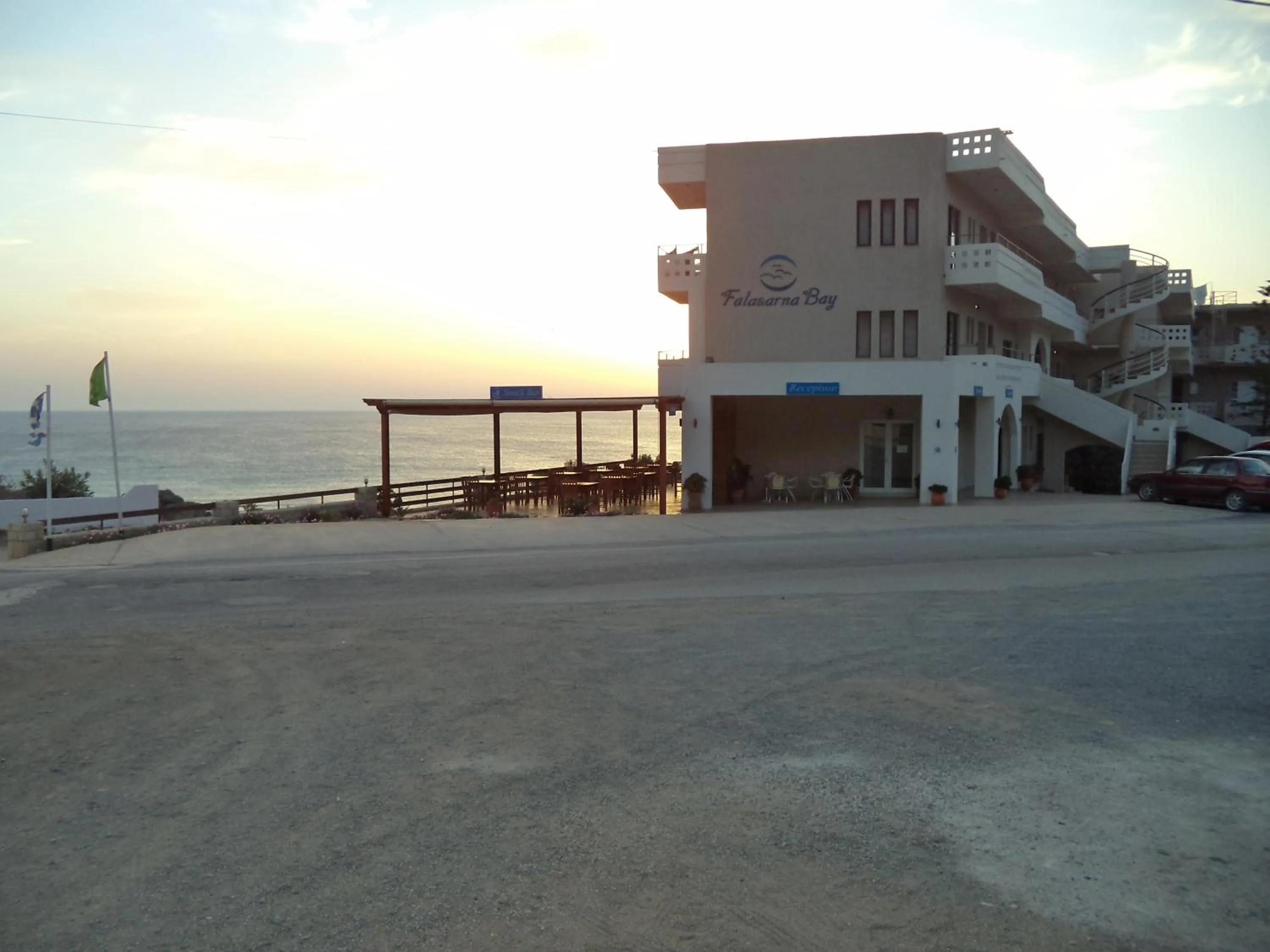 Facade/entrance in Falasarna Bay