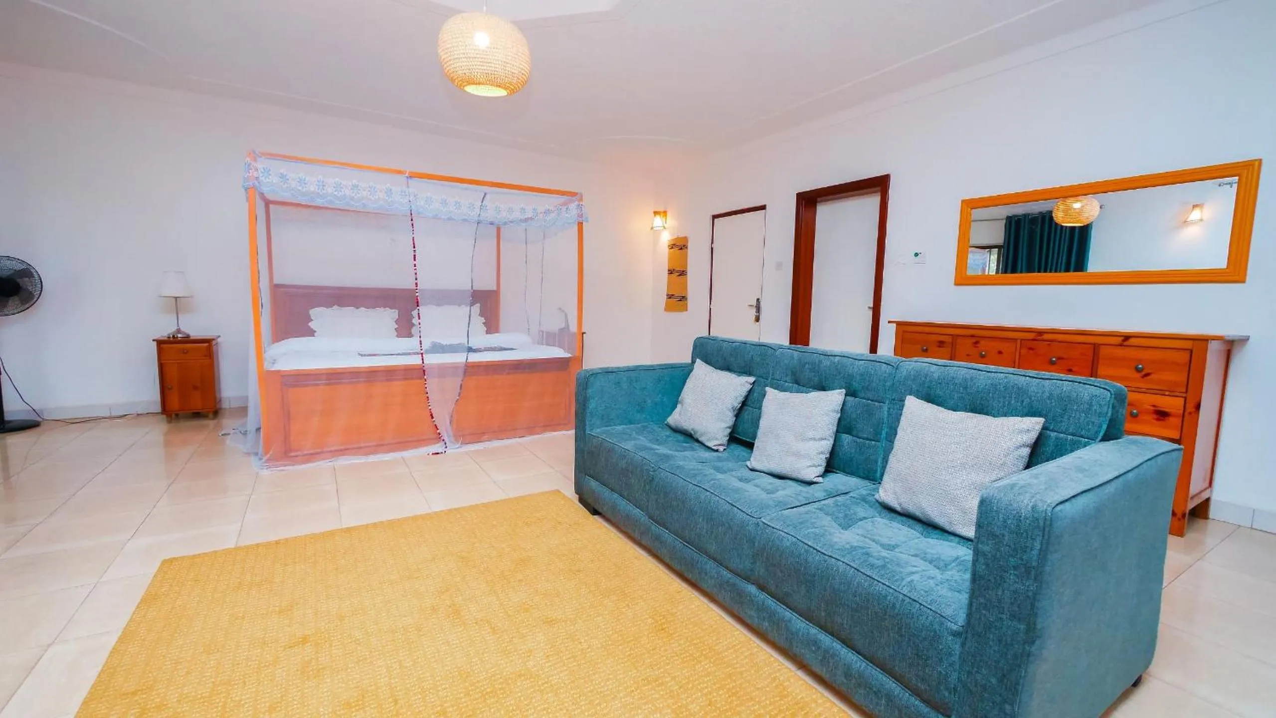 Bed in Nature Kigali