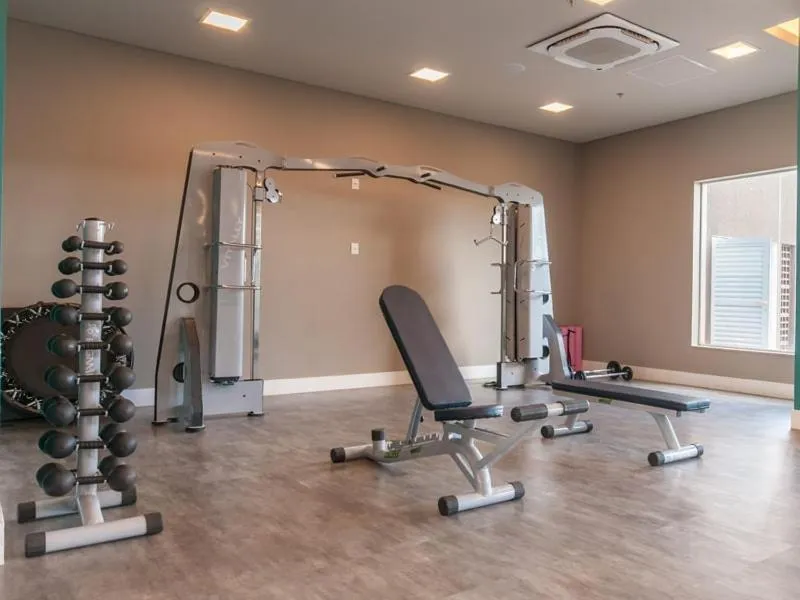 Fitness centre/facilities in Resort Solar das Águas