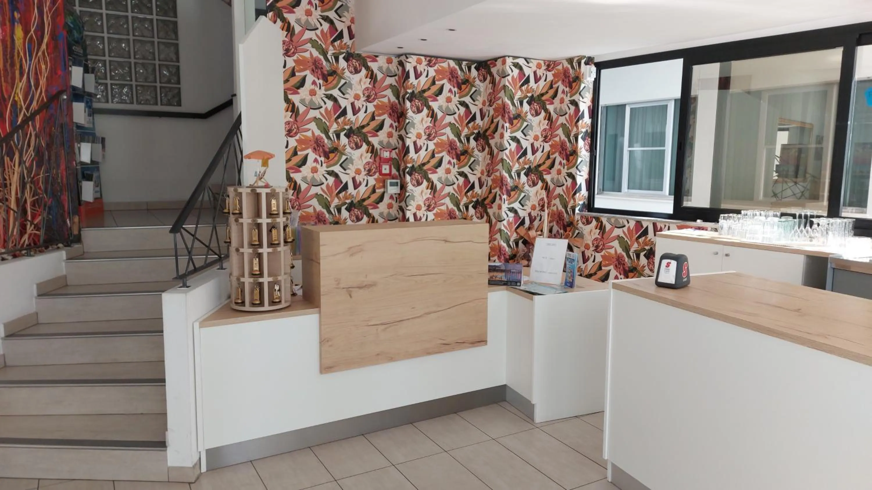 Lobby or reception in Hotel Clipper