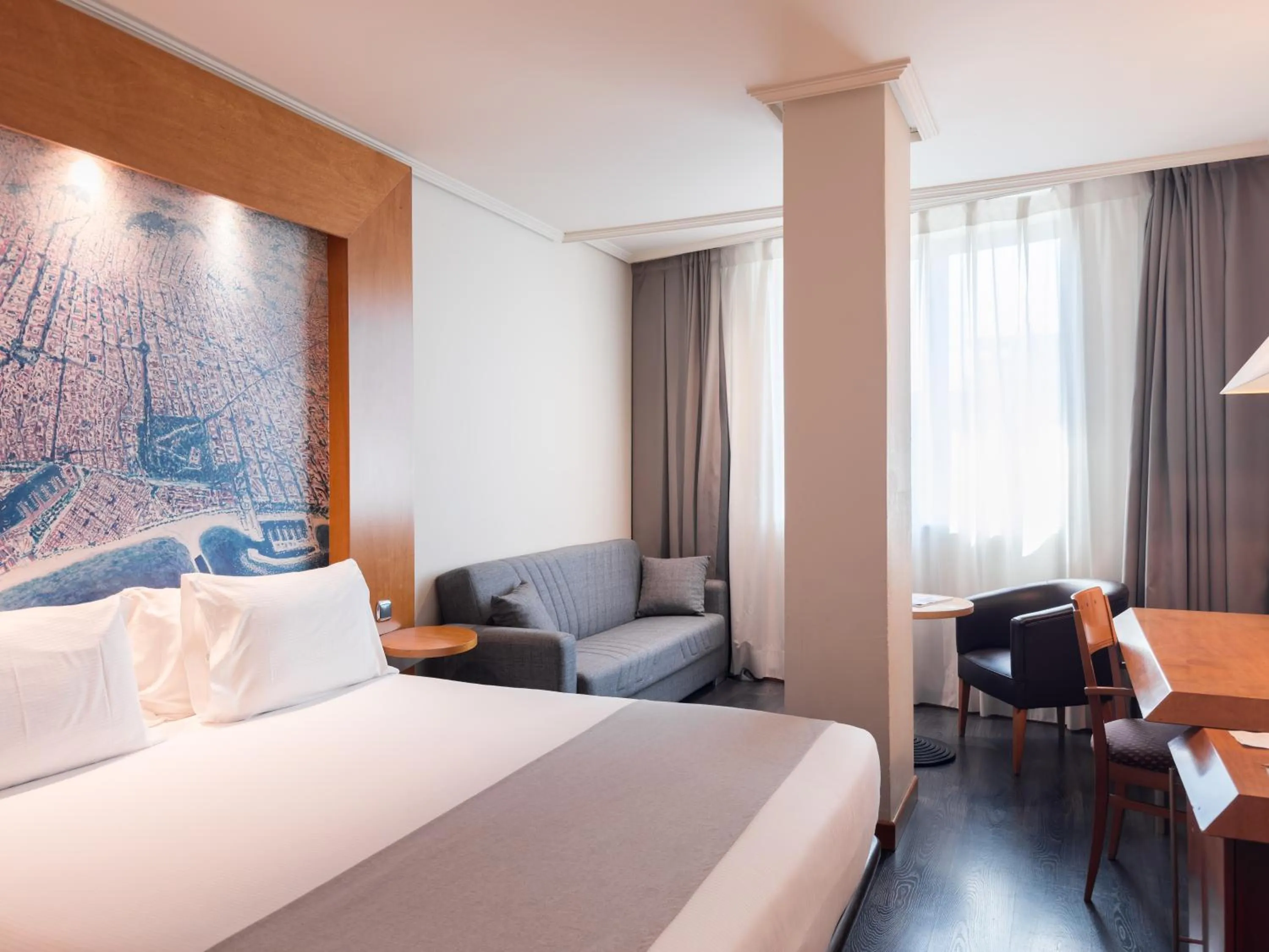 Bedroom, Bed in Abba Sants