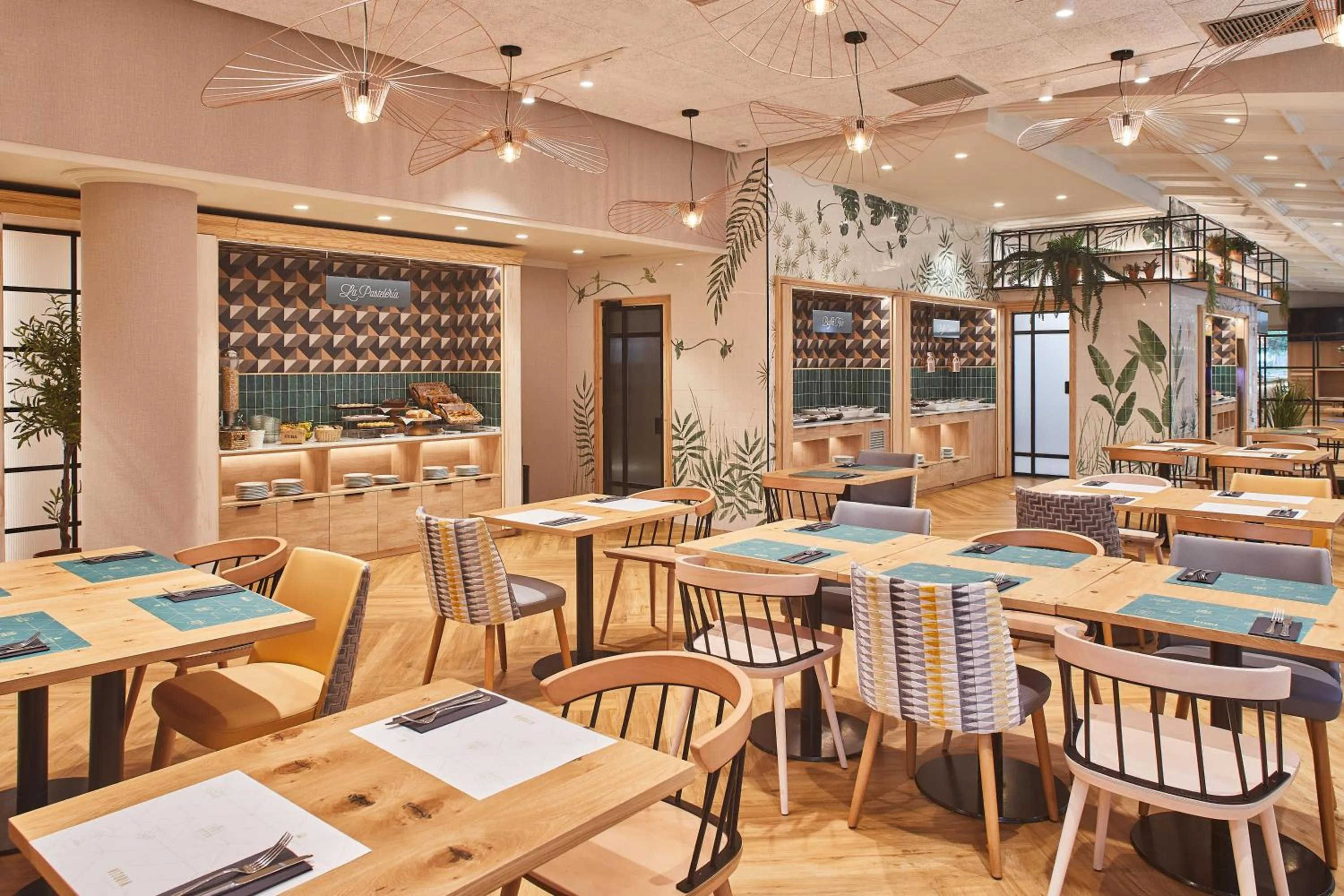 Buffet breakfast in Silken Ciudad de Vitoria