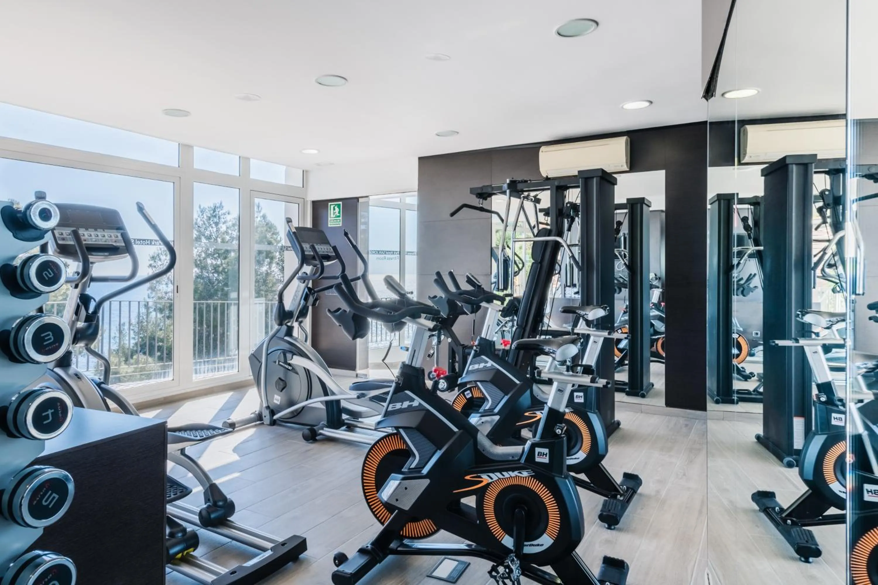 Fitness centre/facilities in Park Hotel San Jorge & Spa by Escampa Hotels